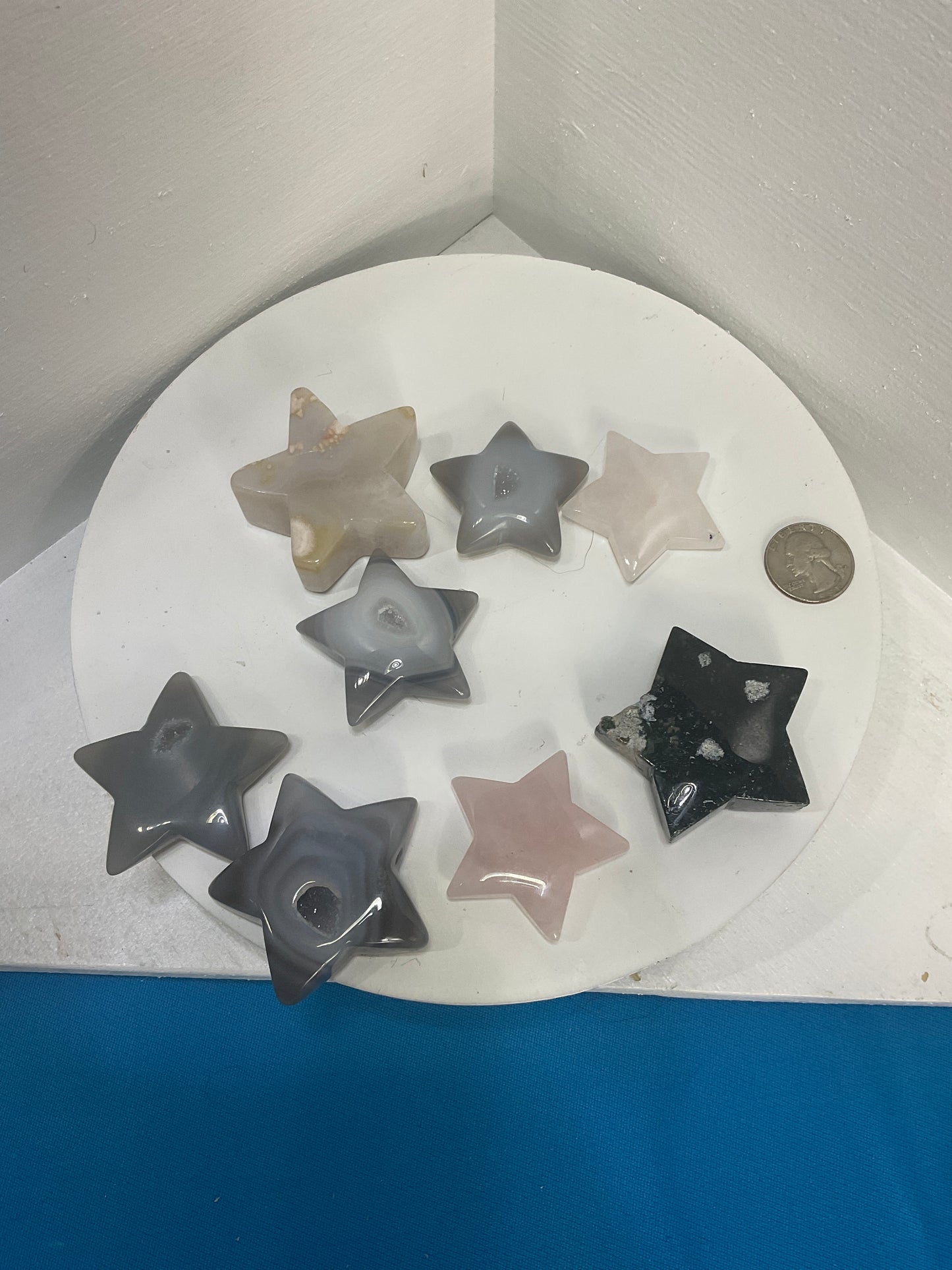 Mini stars (different materials) $5