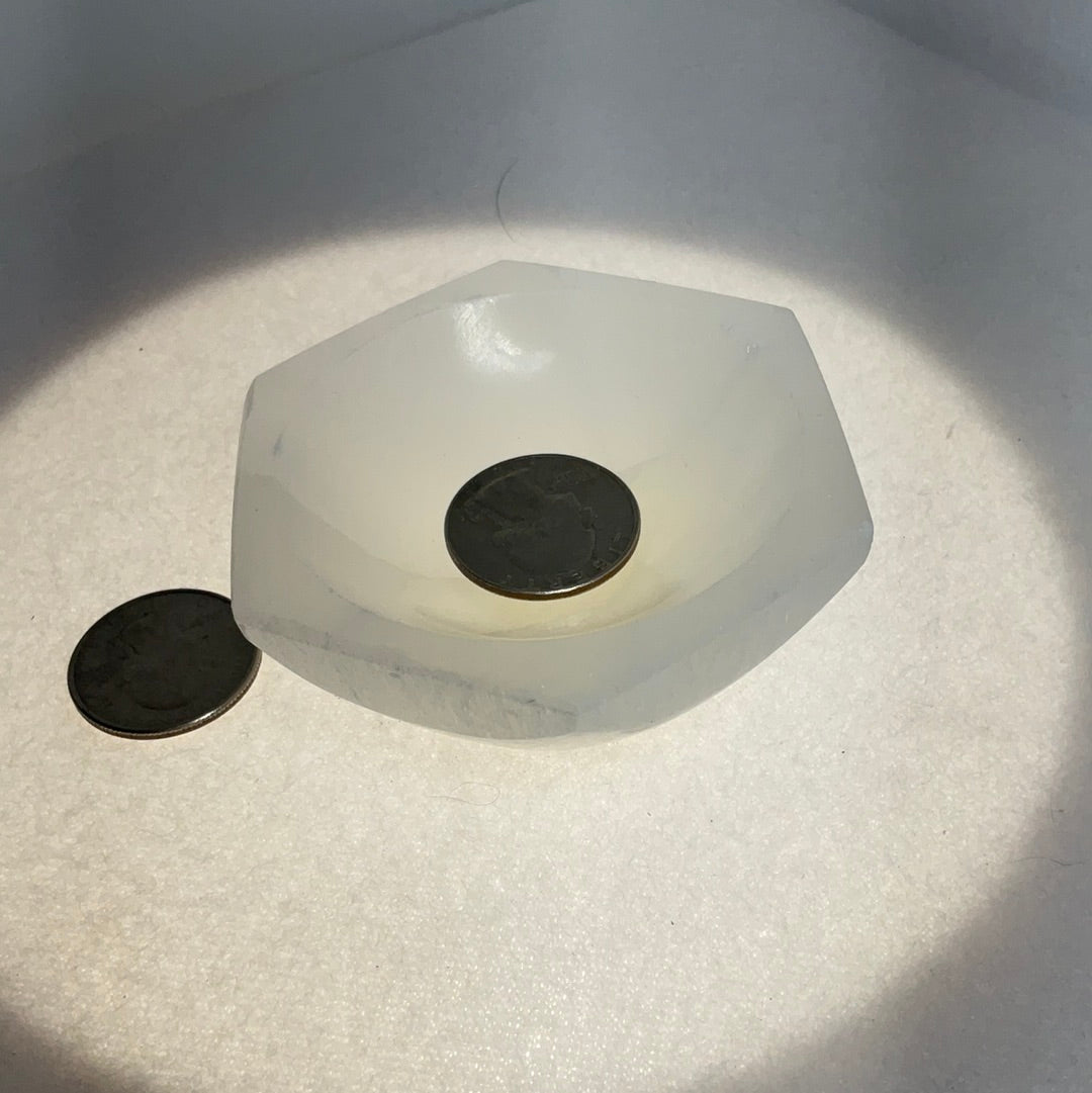 SELENITE BOWLS-Cleansing, Charging, Spiritual Light