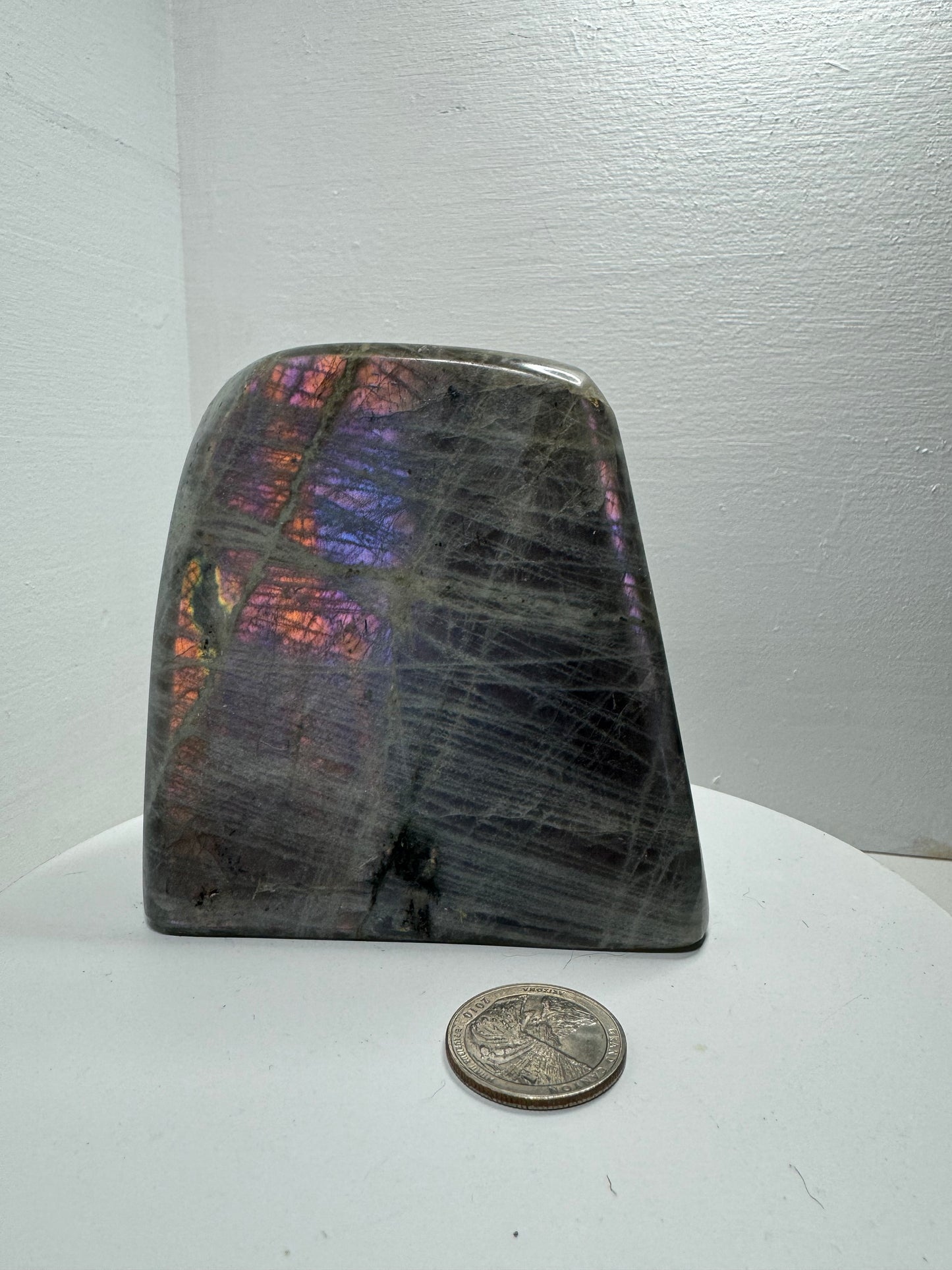 LABRADORITE FREEFORM-intuition, protection, and spiritual awakening