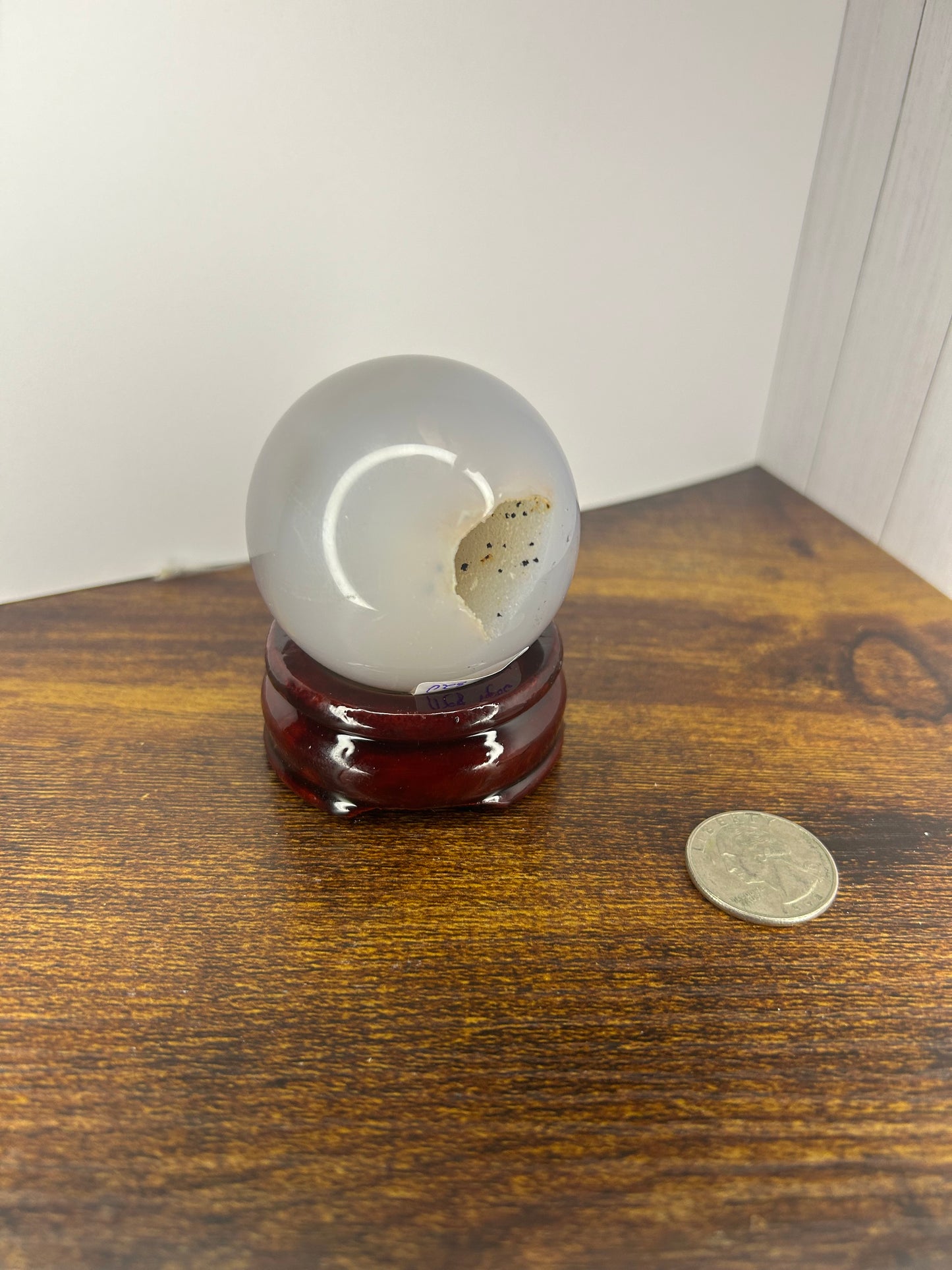 BANDED AGATE SPHERE-stability, protection, and balance