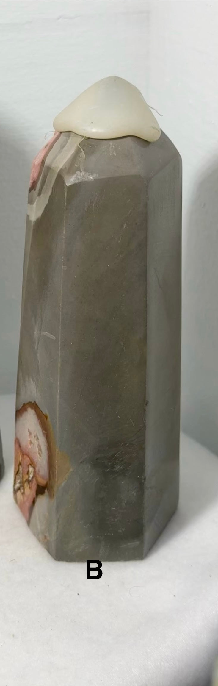 POLYCHROME JASPER TOWER-creativity, positivity, spiritual growth