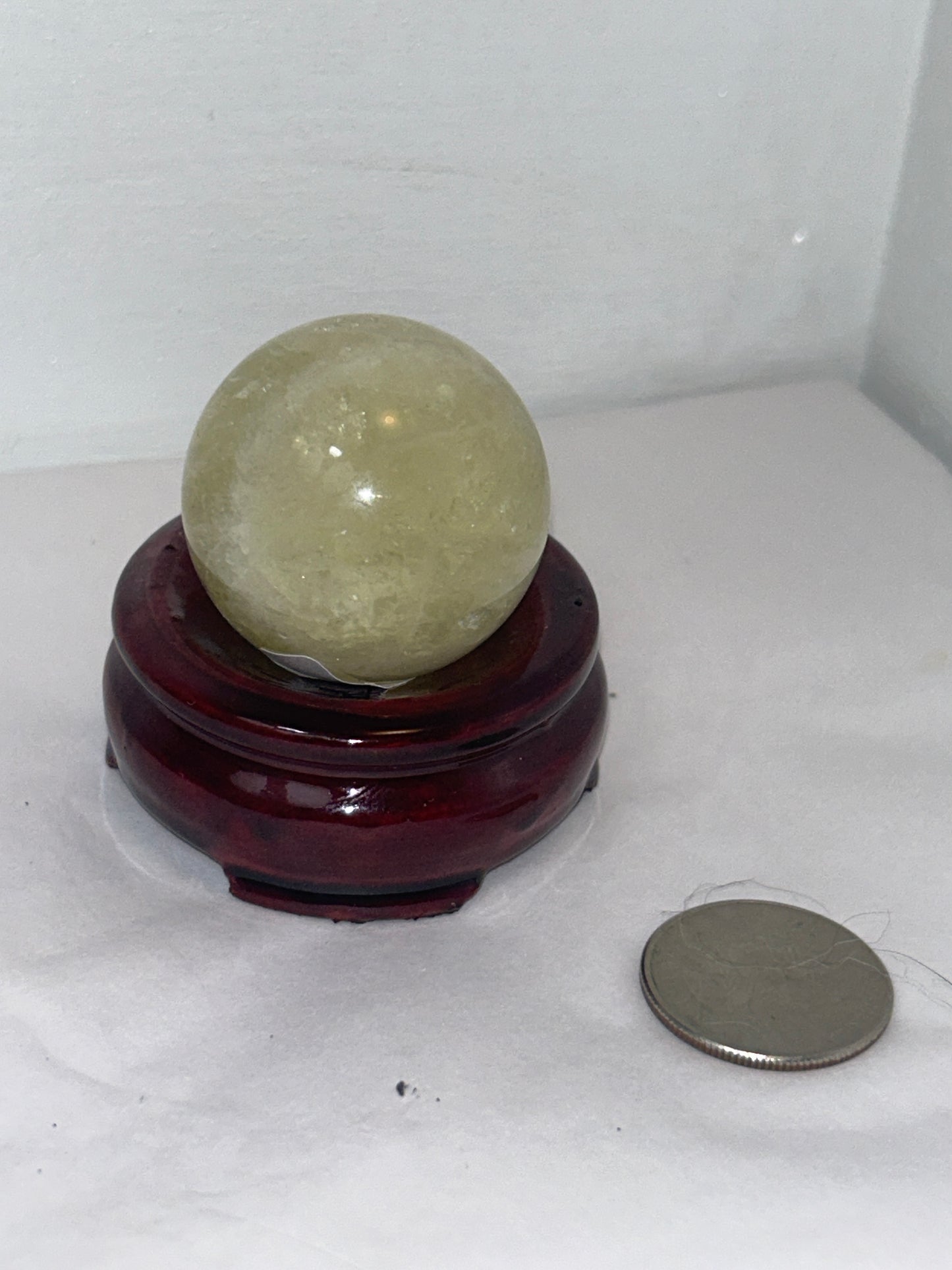 CITRINE spheres-abundance, prosperity, radiating warmth, joy, positivity