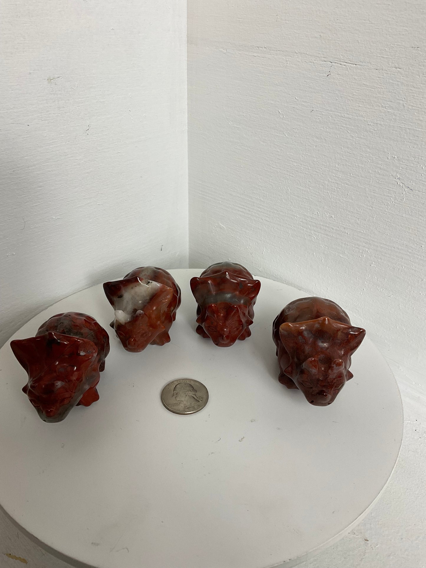 TRICERATOPS DINOSAUR CARVING - Strength, Resilience, Ancient Wisdom
