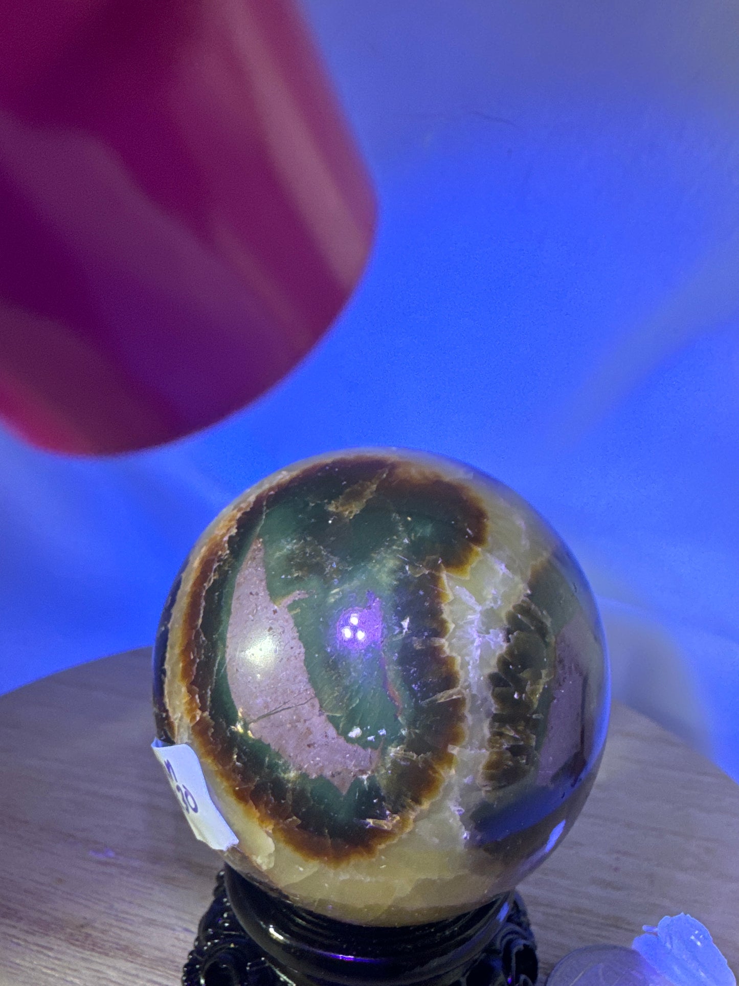 SEPTARIAN STONE  sphere-protection, healing, communication