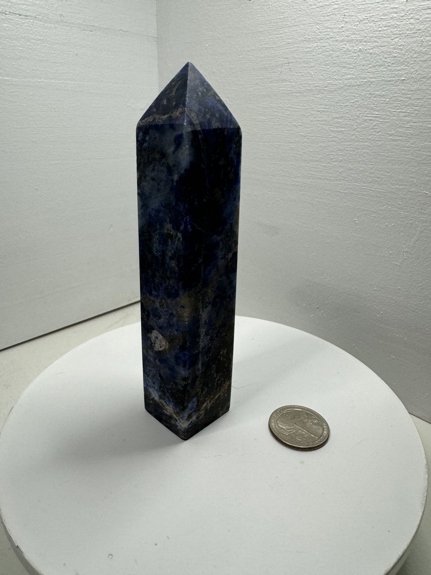 SODALITE TOWER-intuition, clarity, emotional harmony
