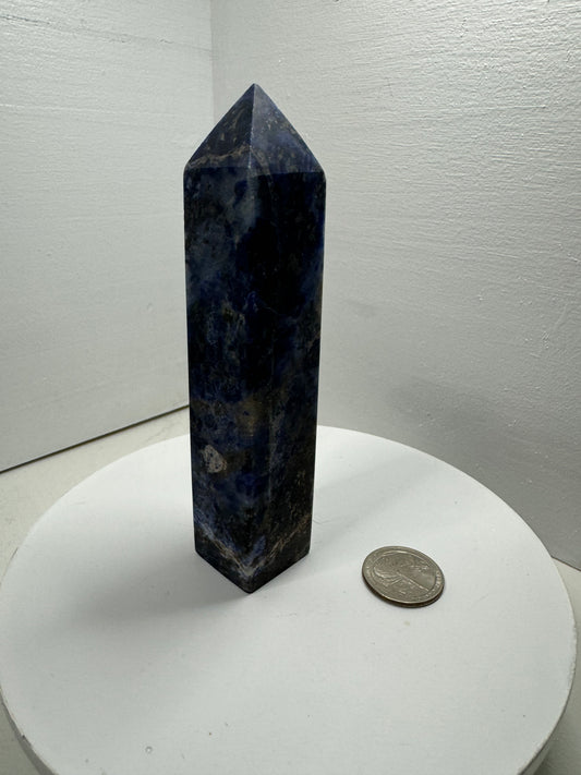 SODALITE TOWER-intuition, clarity, emotional harmony