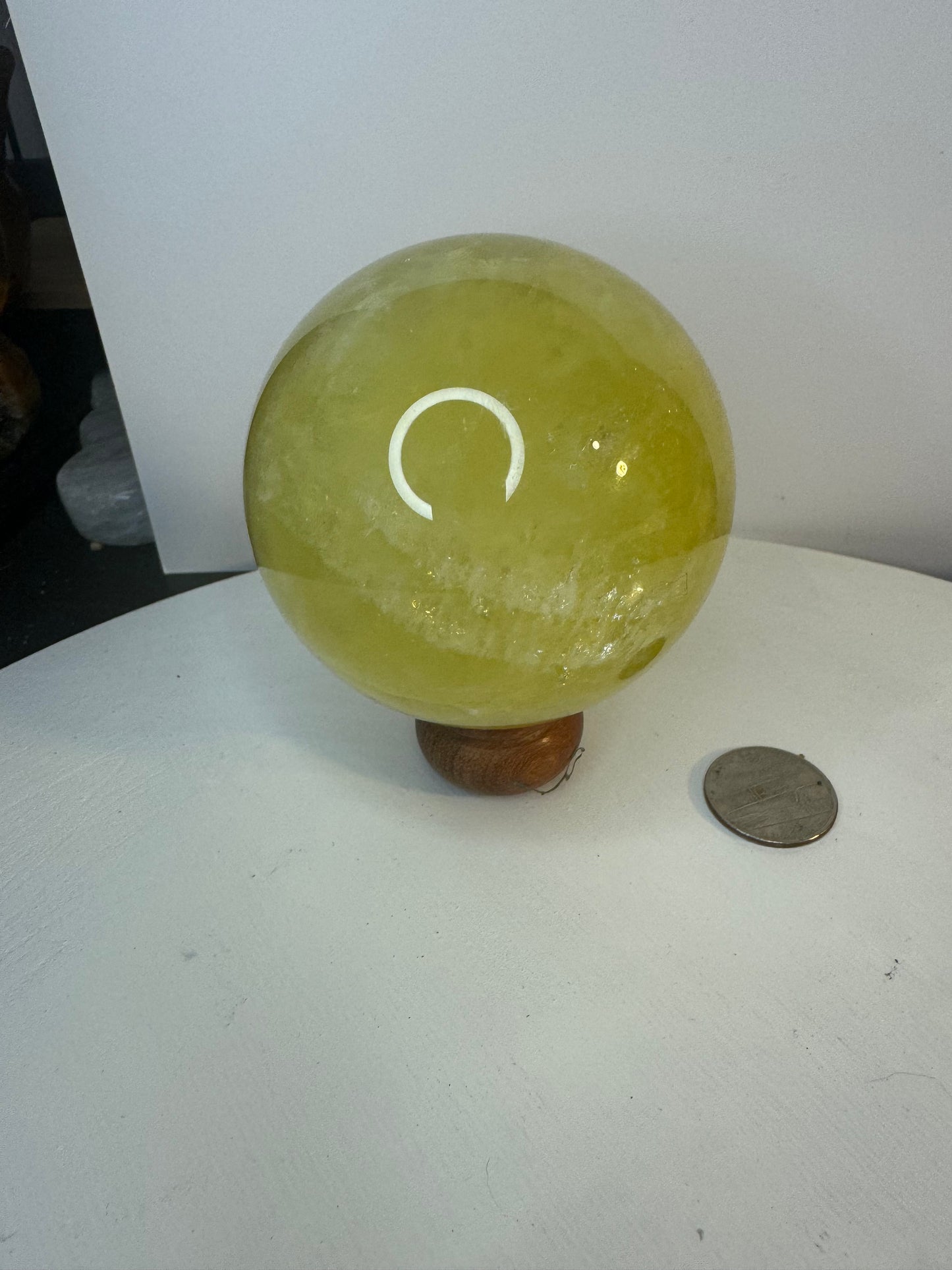 CITRINE spheres-abundance, prosperity, radiating warmth, joy, positivity