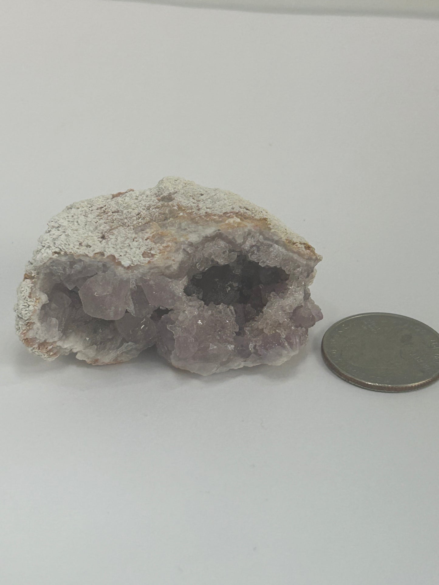 PINK AMETHYST GEODE - Love, Clarity, Emotional Healing