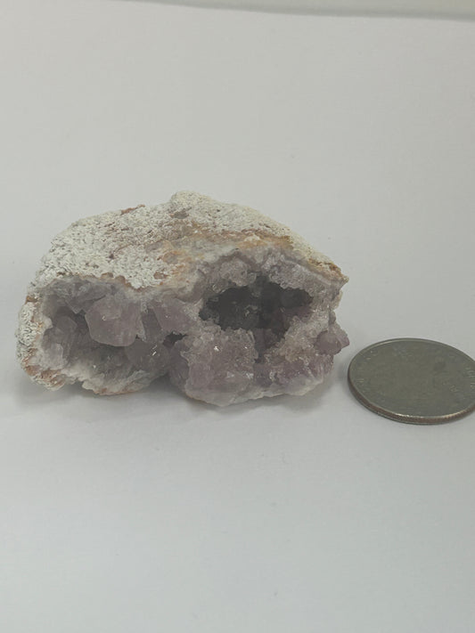 PINK AMETHYST GEODE - Love, Clarity, Emotional Healing