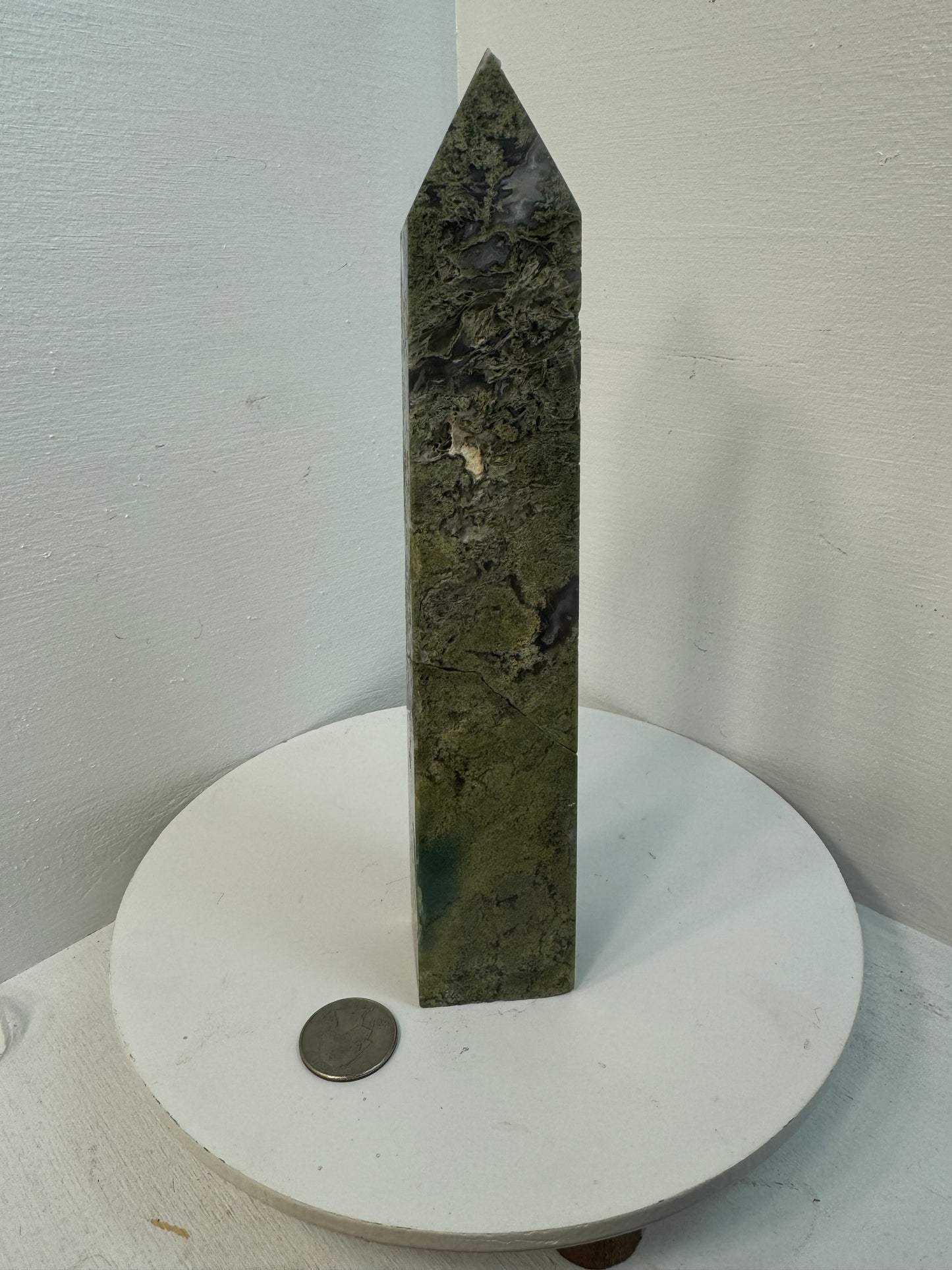 RAINFOREST JASPER TOWER-Growth, Harmony, Connection to Nature