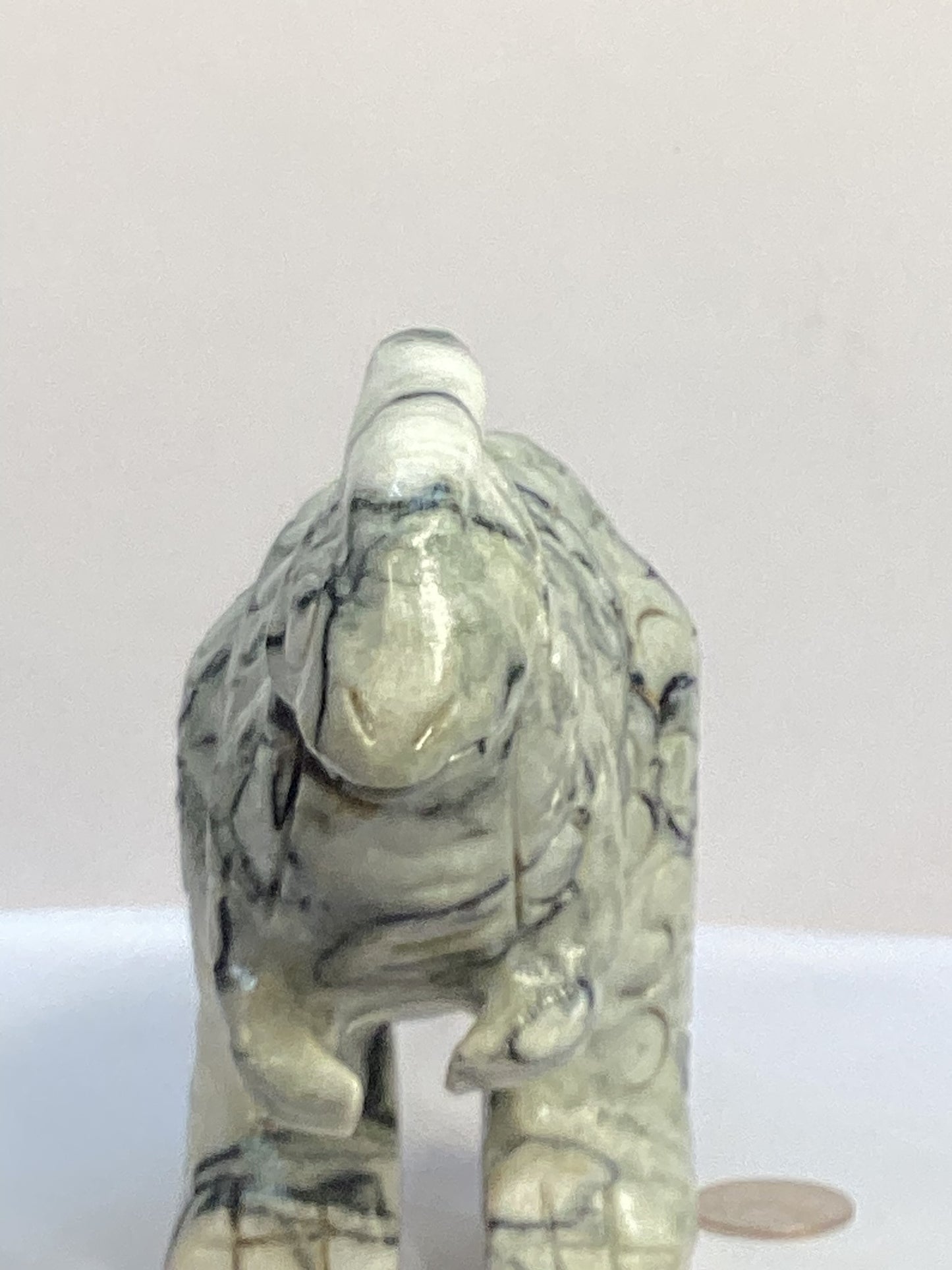 GREEN VEIN JASPER DINOSAUR- Strength, Resilience, Connection to Nature