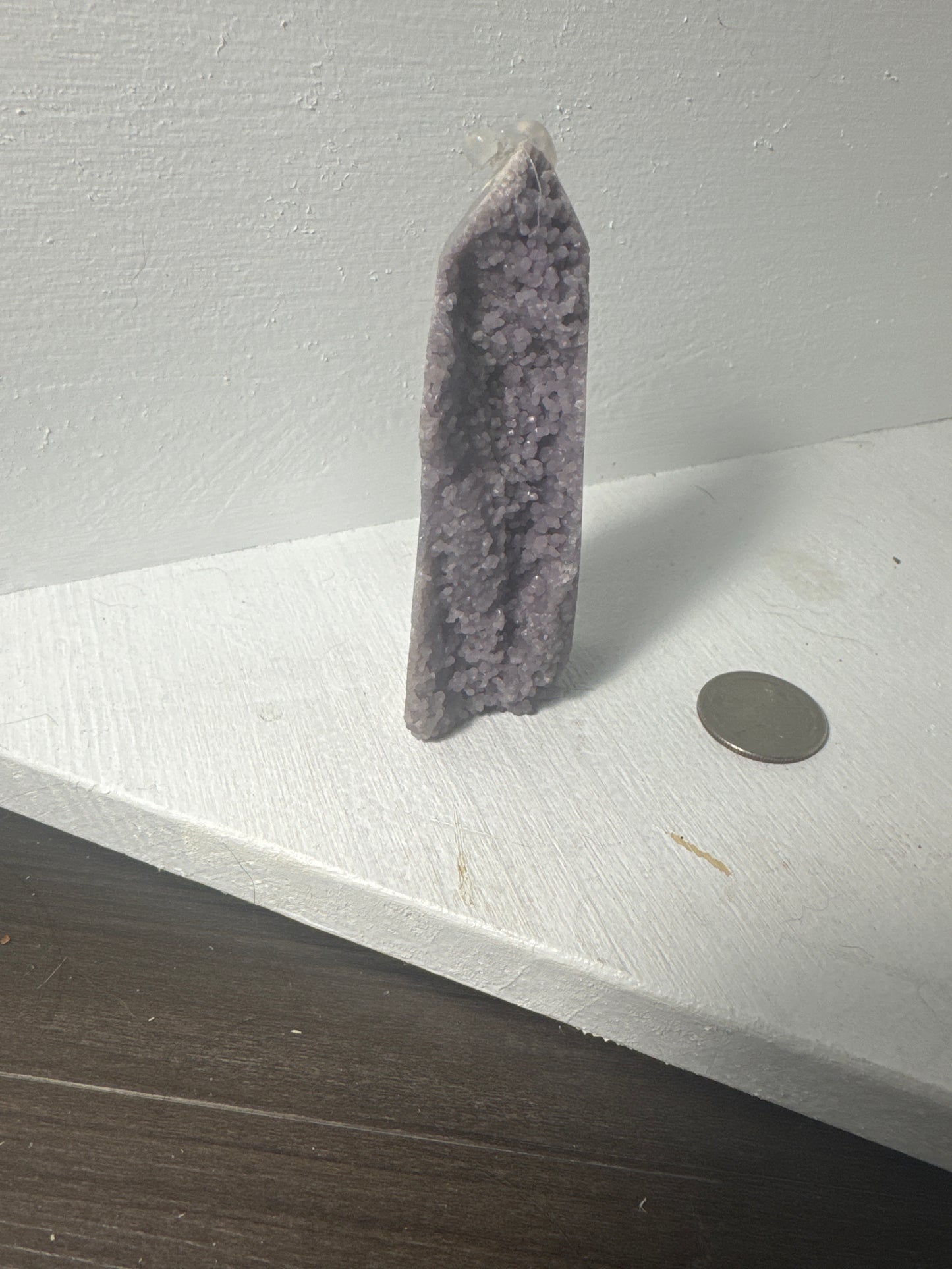 GRAPE AGATE TOWER- Intuition, Tranquility, Spiritual Insight