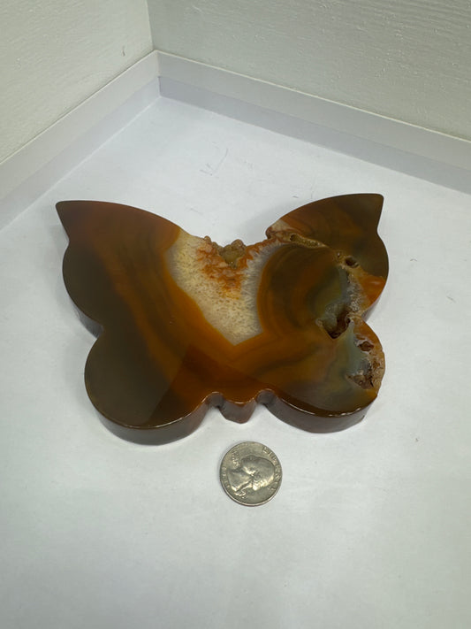 CARNELIAN BUTTERFLY -vitality, courage, creativity