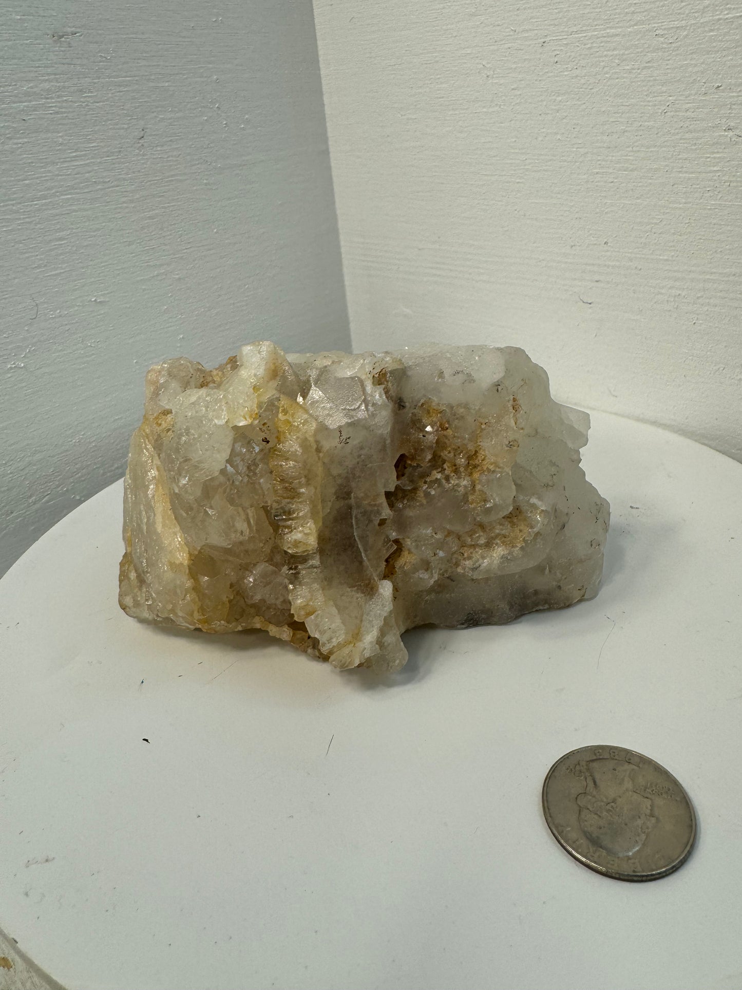 CLEAR QUARTZ CLUSTER SKULL -Clarity, Amplification, Spiritual Connection