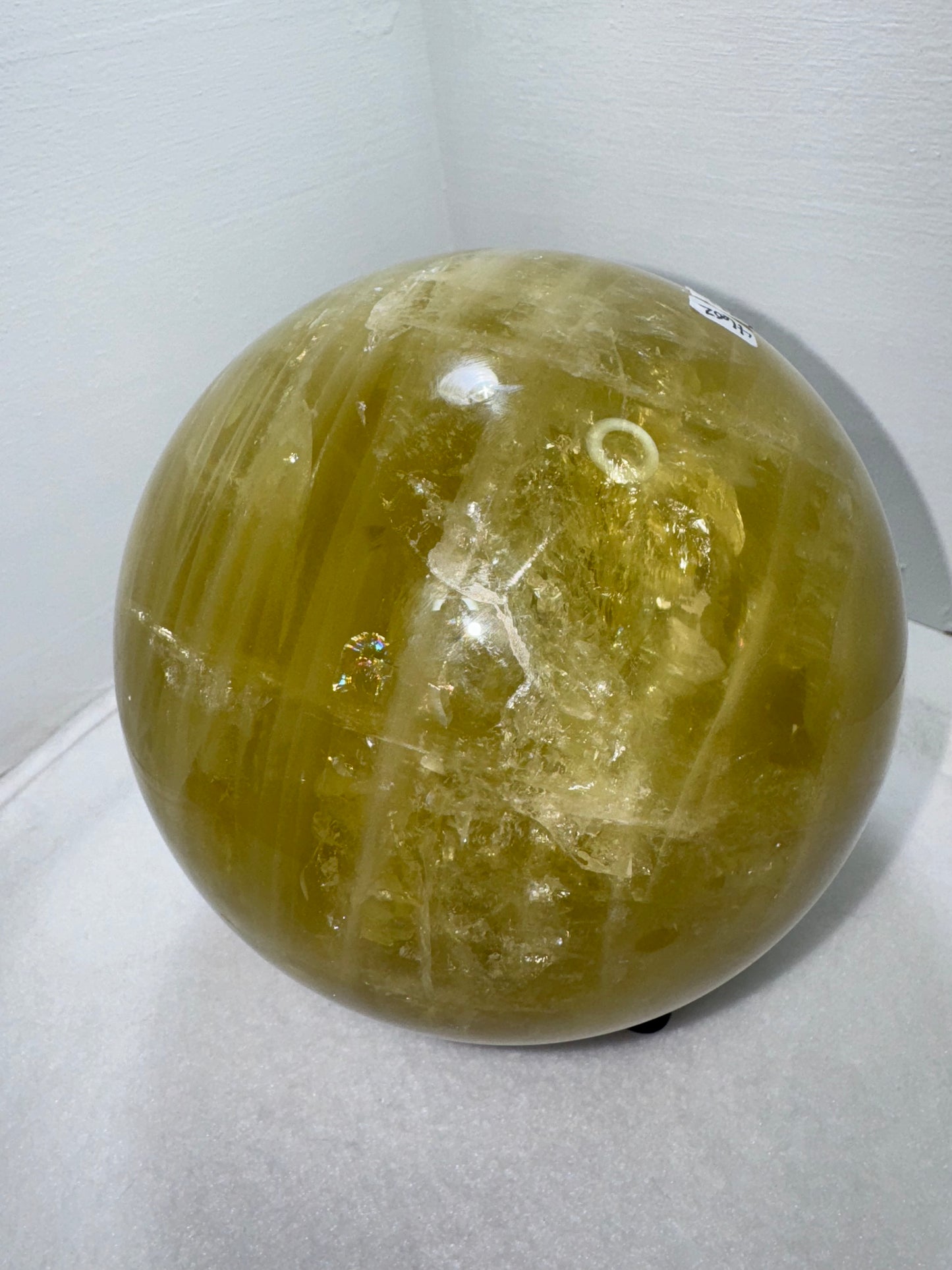 CITRINE spheres-abundance, prosperity, radiating warmth, joy, positivity