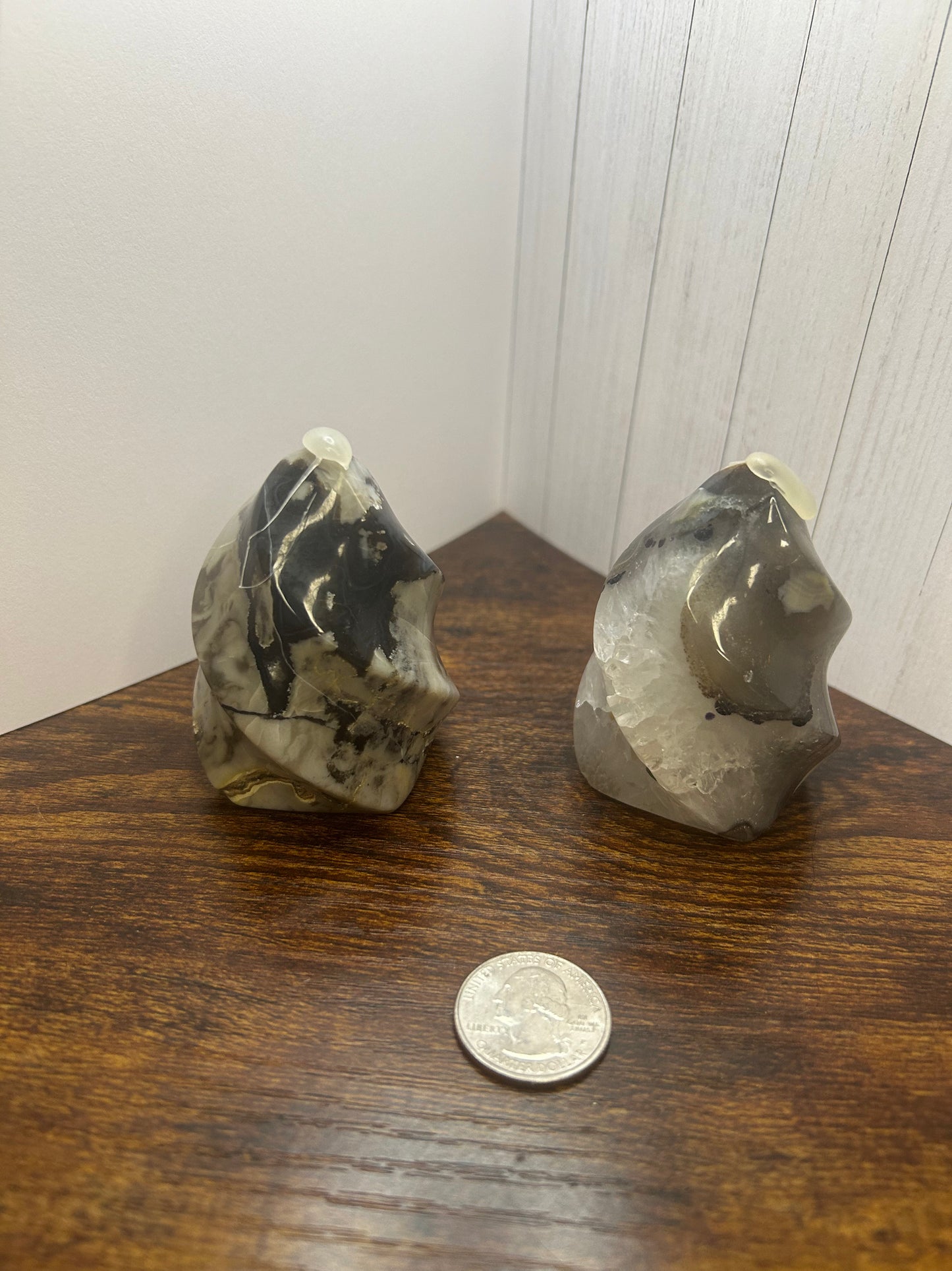 Volcano agate flame