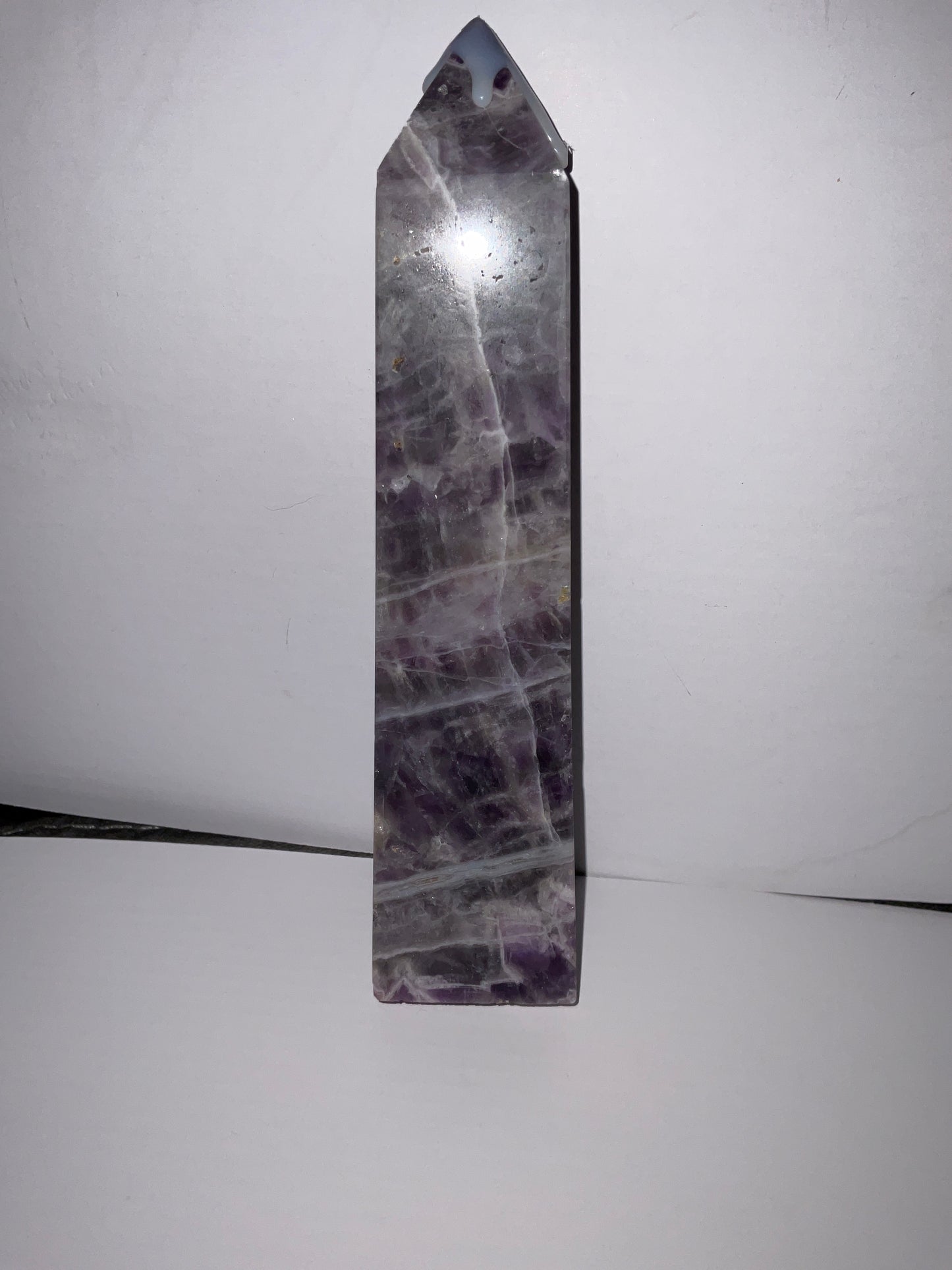 AMETHYST TOWER-peace, spiritual growth, intuition