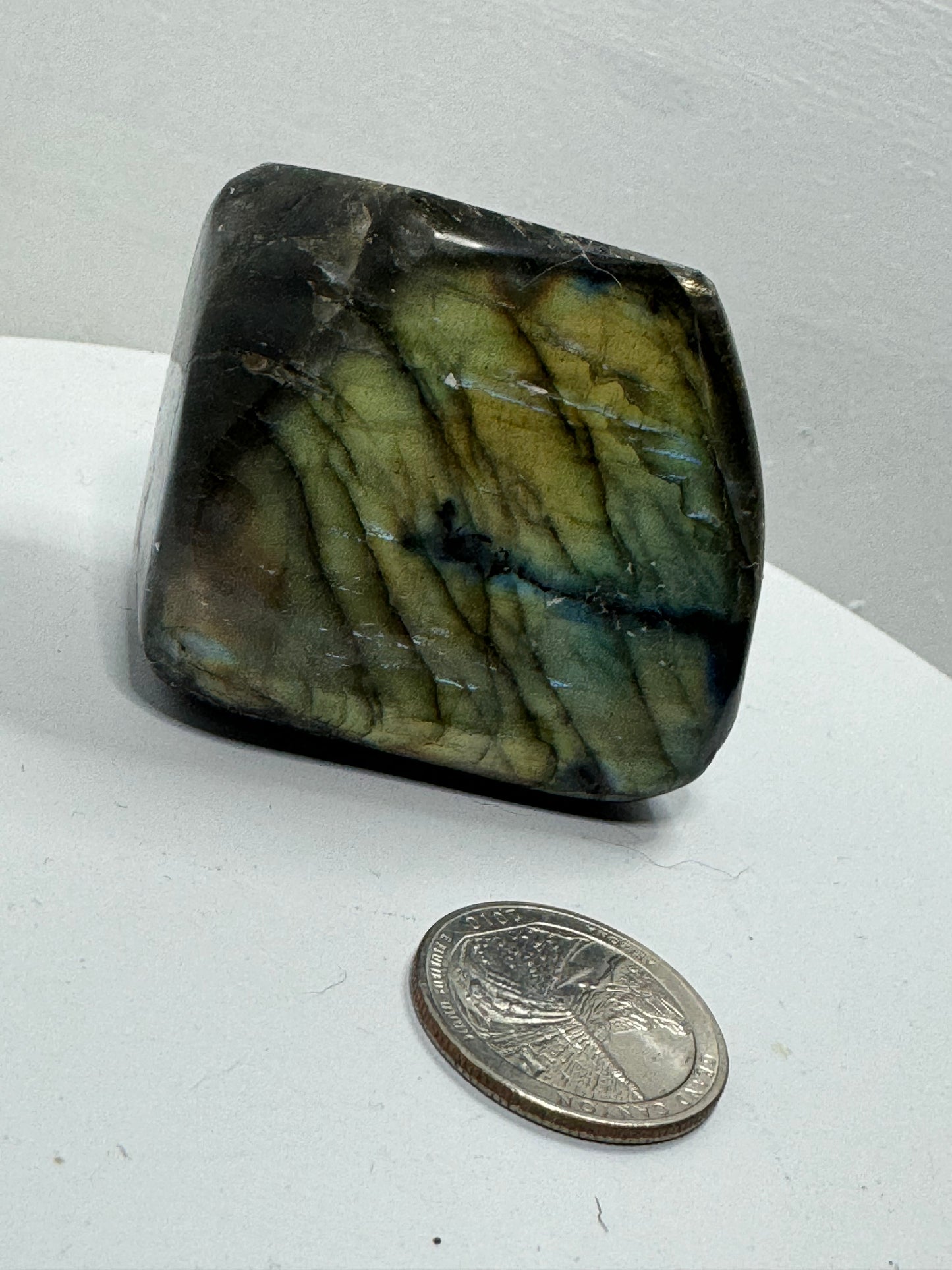 LABRADORITE FREEFORM-intuition, protection, and spiritual awakening
