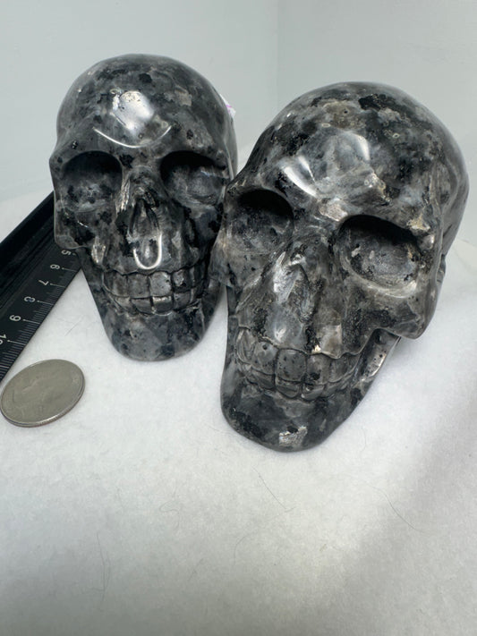 LARKOVITE SKULL- intuition, protection, spiritual awakening