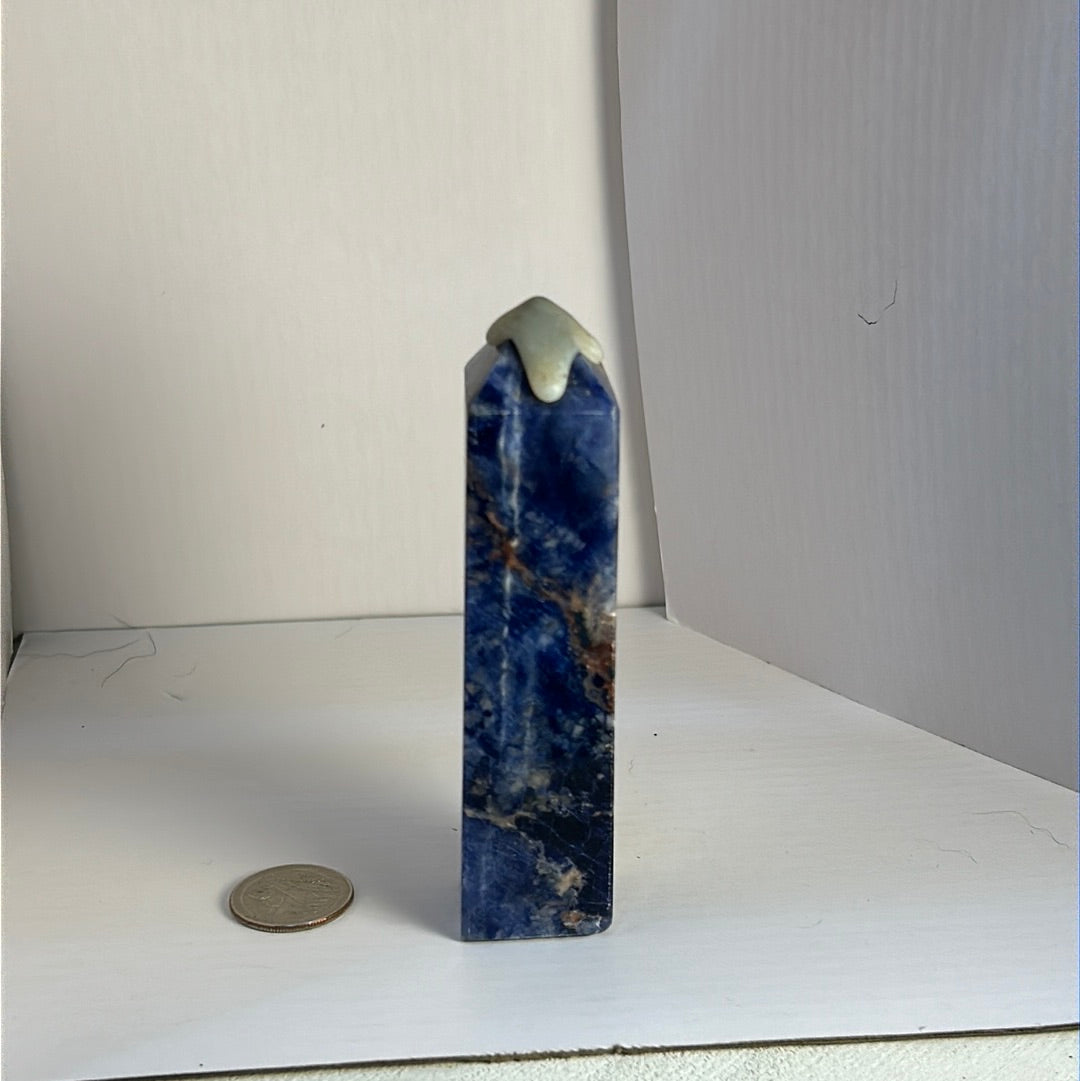 SODALITE TOWER-intuition, clarity, emotional harmony