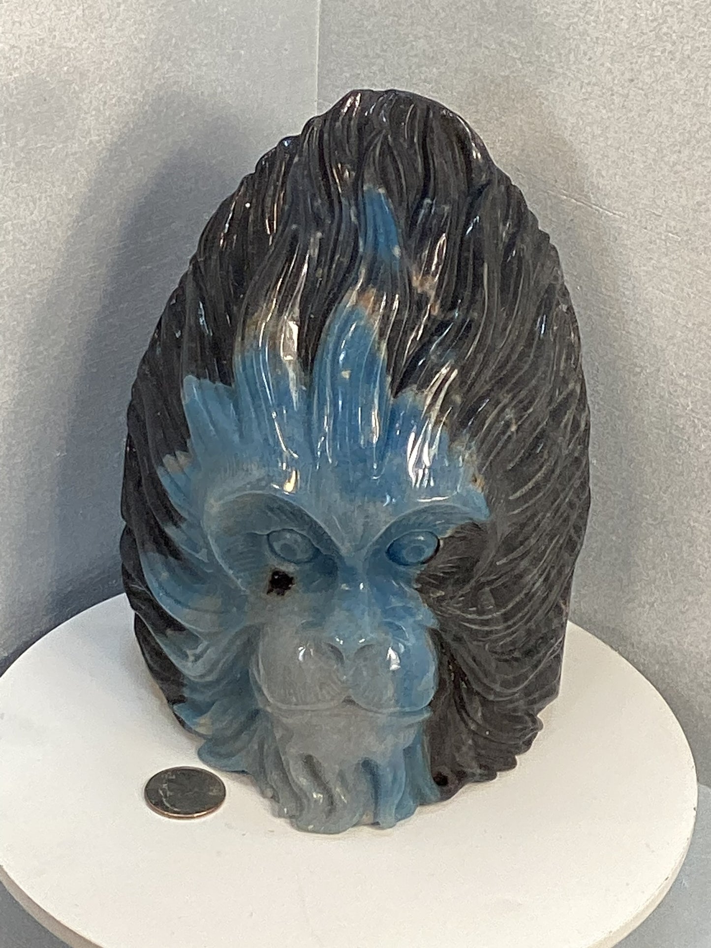 TROLLEITE GORILLA HEAD - Strength, Wisdom, Spiritual Insight