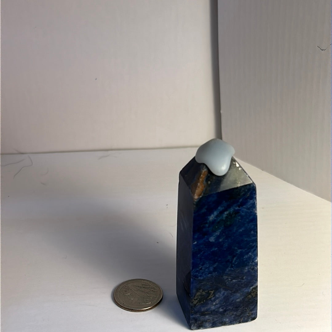 SODALITE TOWER-intuition, clarity, emotional harmony