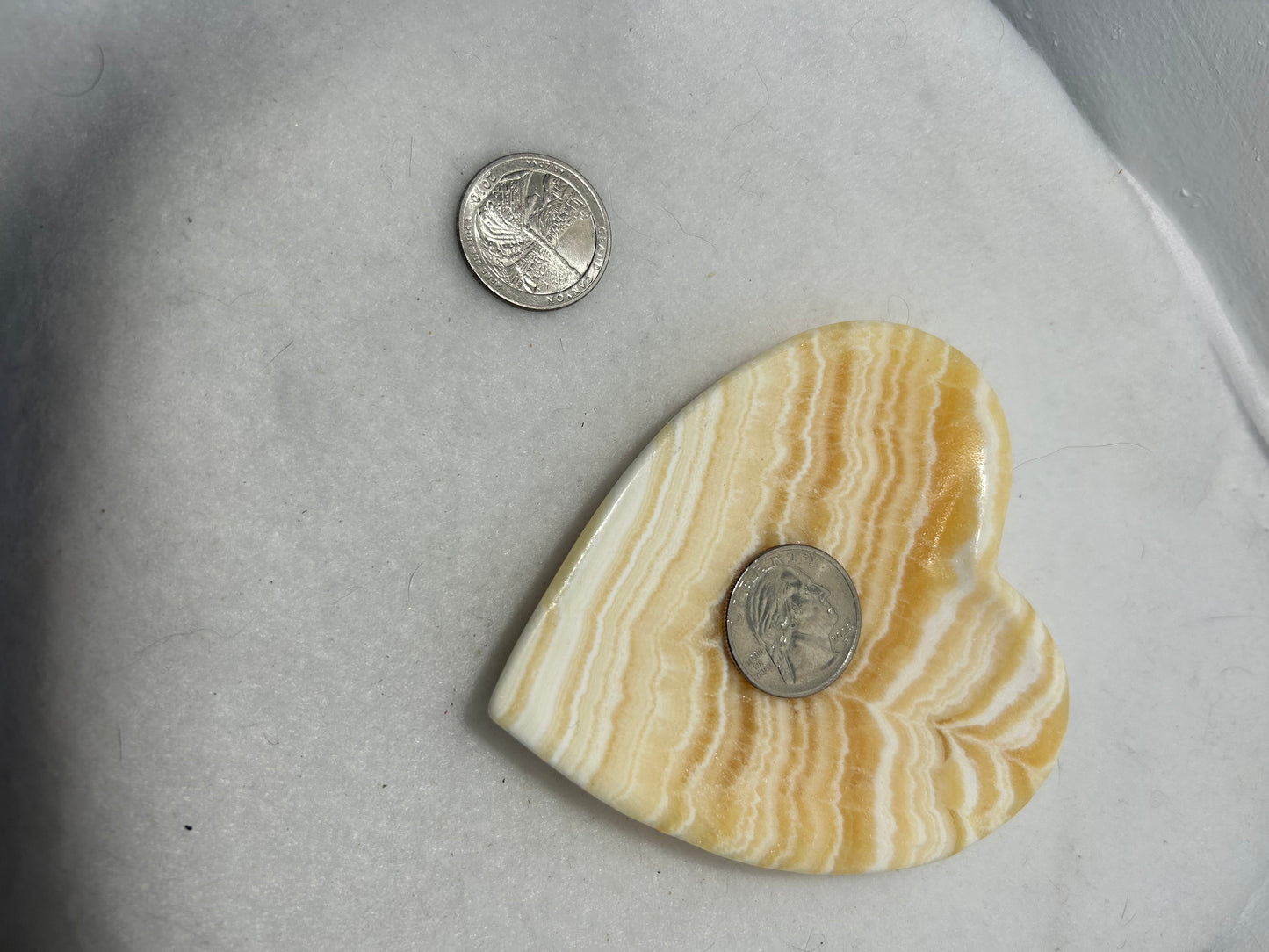 HONEY CALCITE BOWL-determination, creativity, stamina