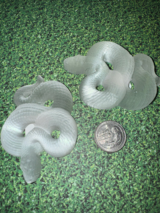 SELENITE SNAKE- Transformation, Protection, Spiritual Renewal