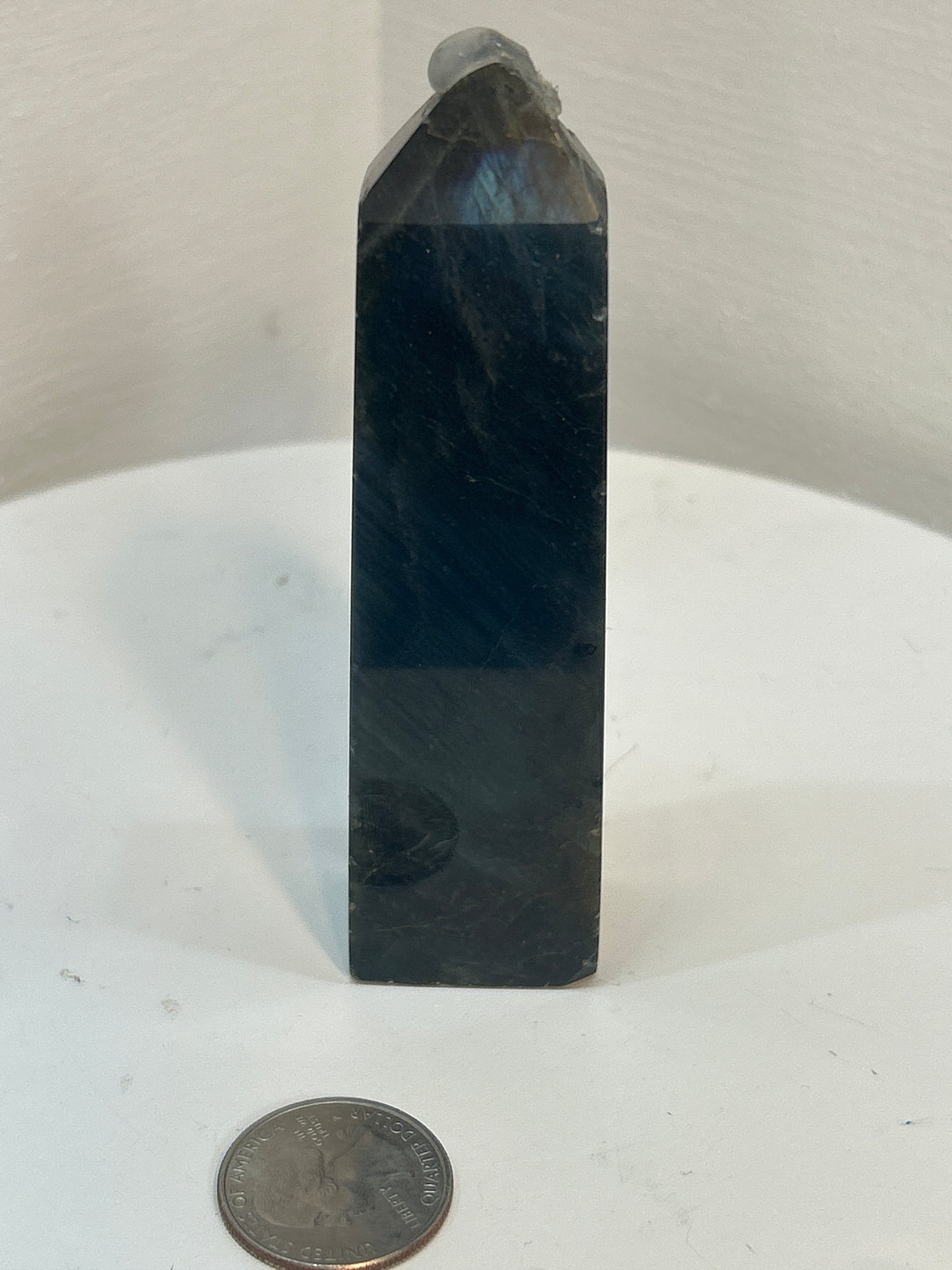 LABRADORITE TOWER-intuition, protection, and spiritual awakening