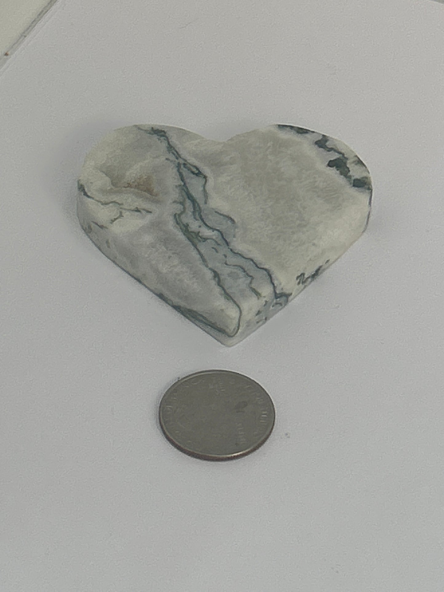 MOSS AGATE HEART-Nature’s Love, Harmony, Grounding Energy