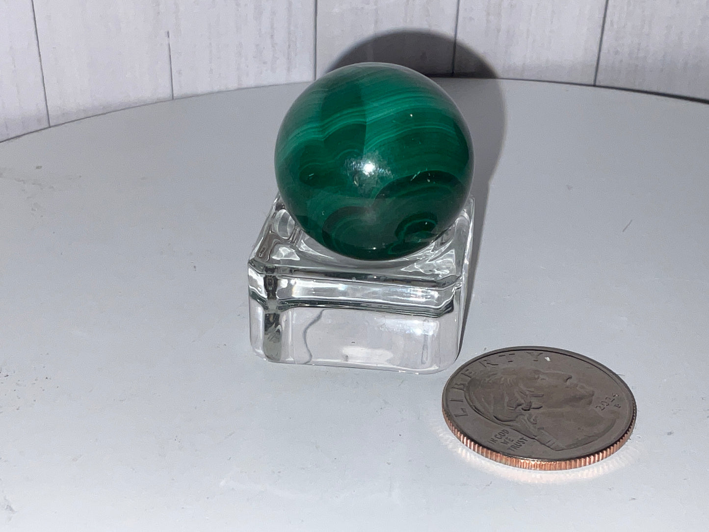 MALACHITE SPHERE- Transformation, Protection, Abundant Energy