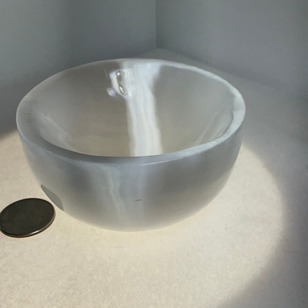 SELENITE BOWLS-Cleansing, Charging, Spiritual Light