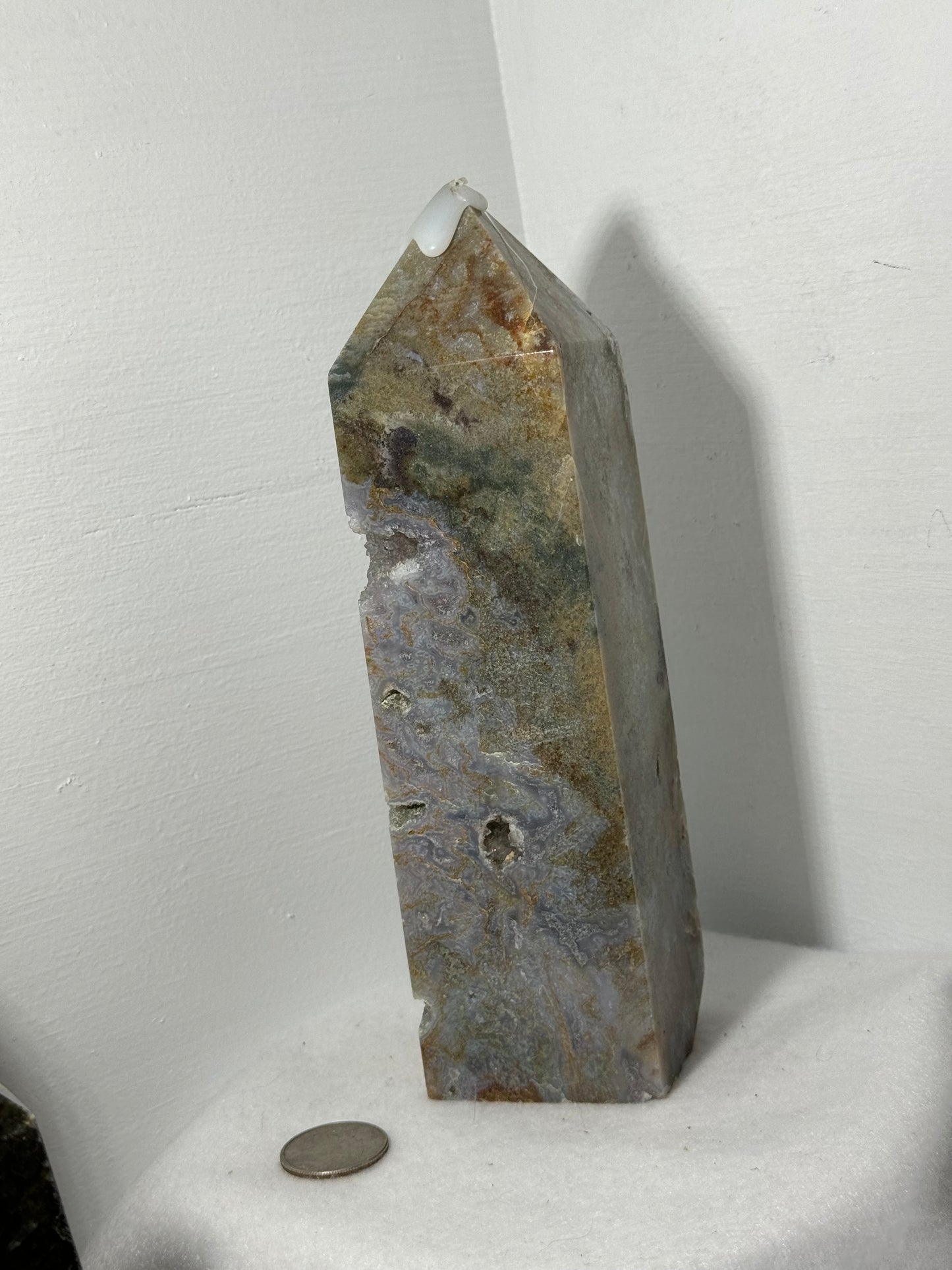 OCEAN JASPER TOWER -inner peace, emotional healing, spiritual renewal