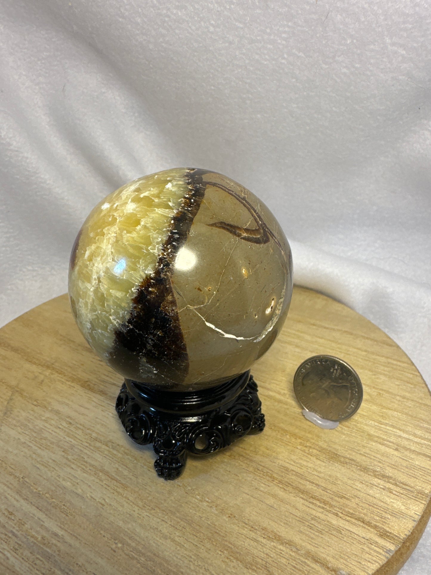 SEPTARIAN STONE  sphere-protection, healing, communication