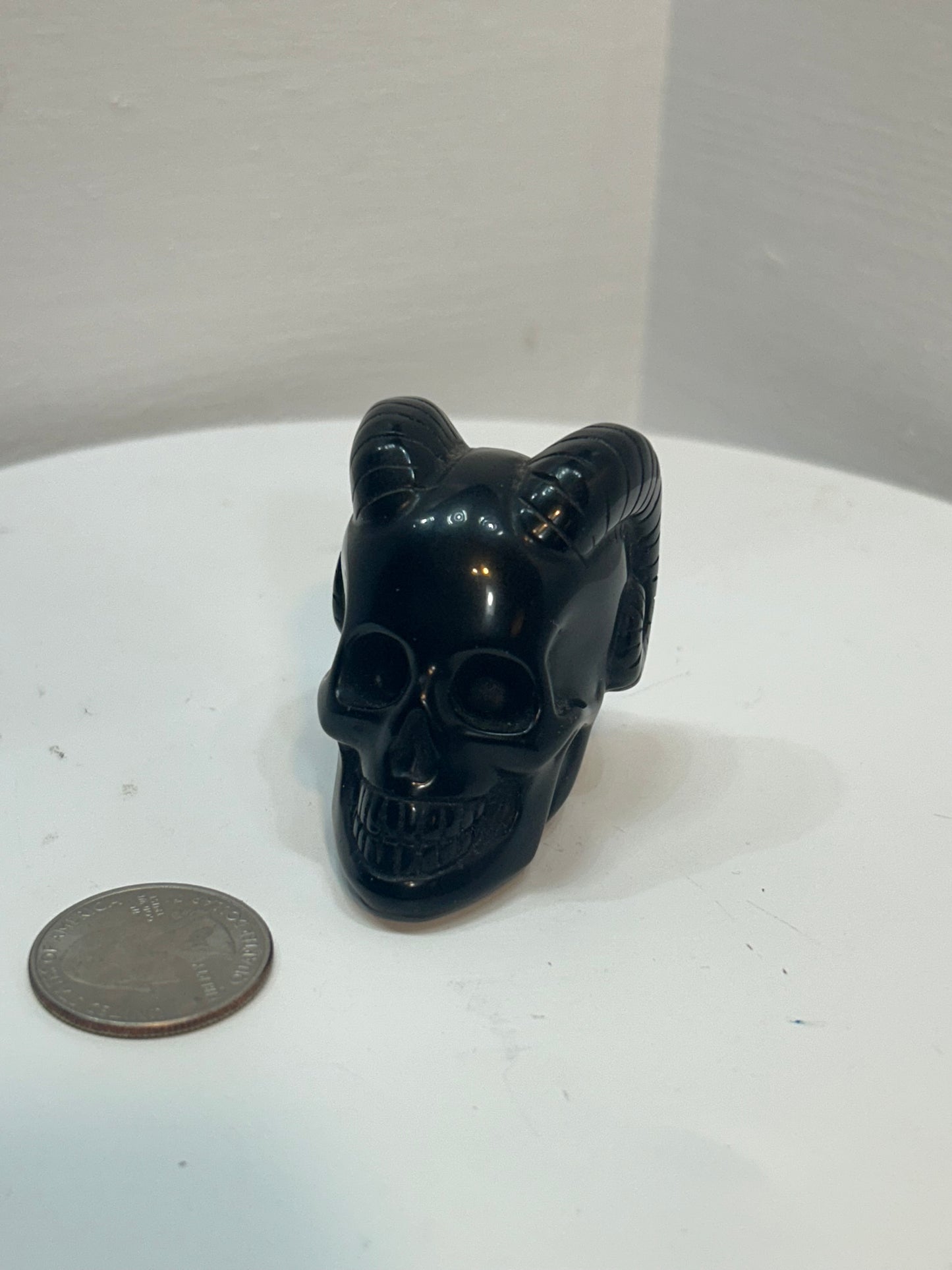 OBSIDIAN SKULL- growth, protection, transformation