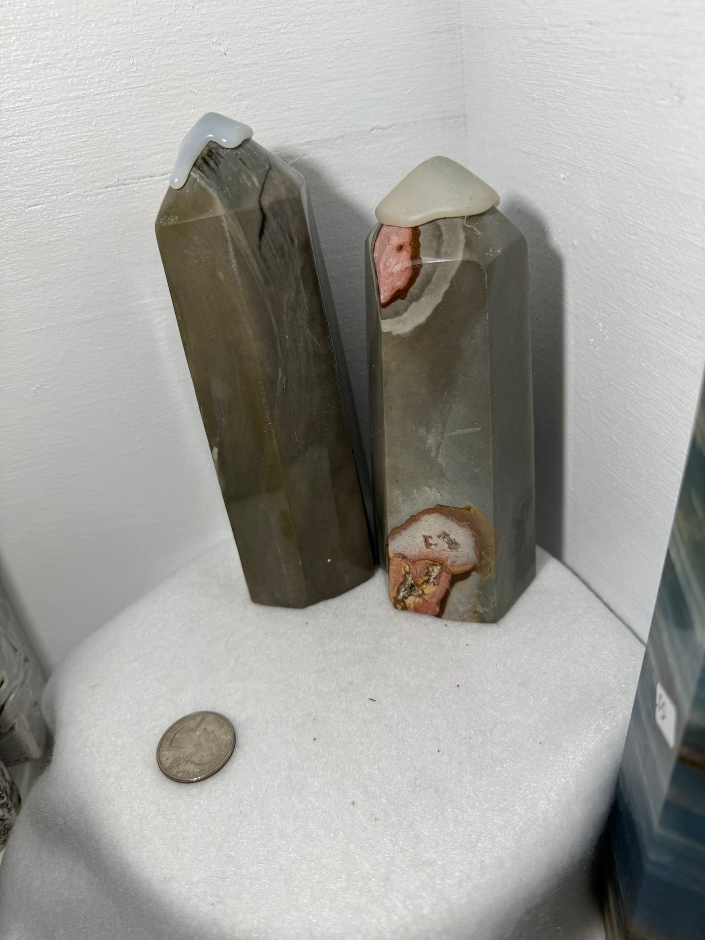 POLYCHROME JASPER TOWER-creativity, positivity, spiritual growth