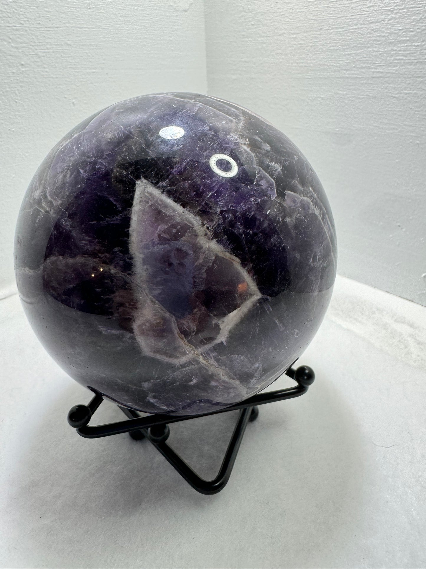 AMETHYST SPHERE -peace, spiritual growth, intuition