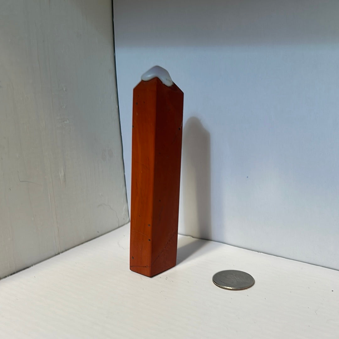 RED JASPER TOWER-energy, self confidence, compassion