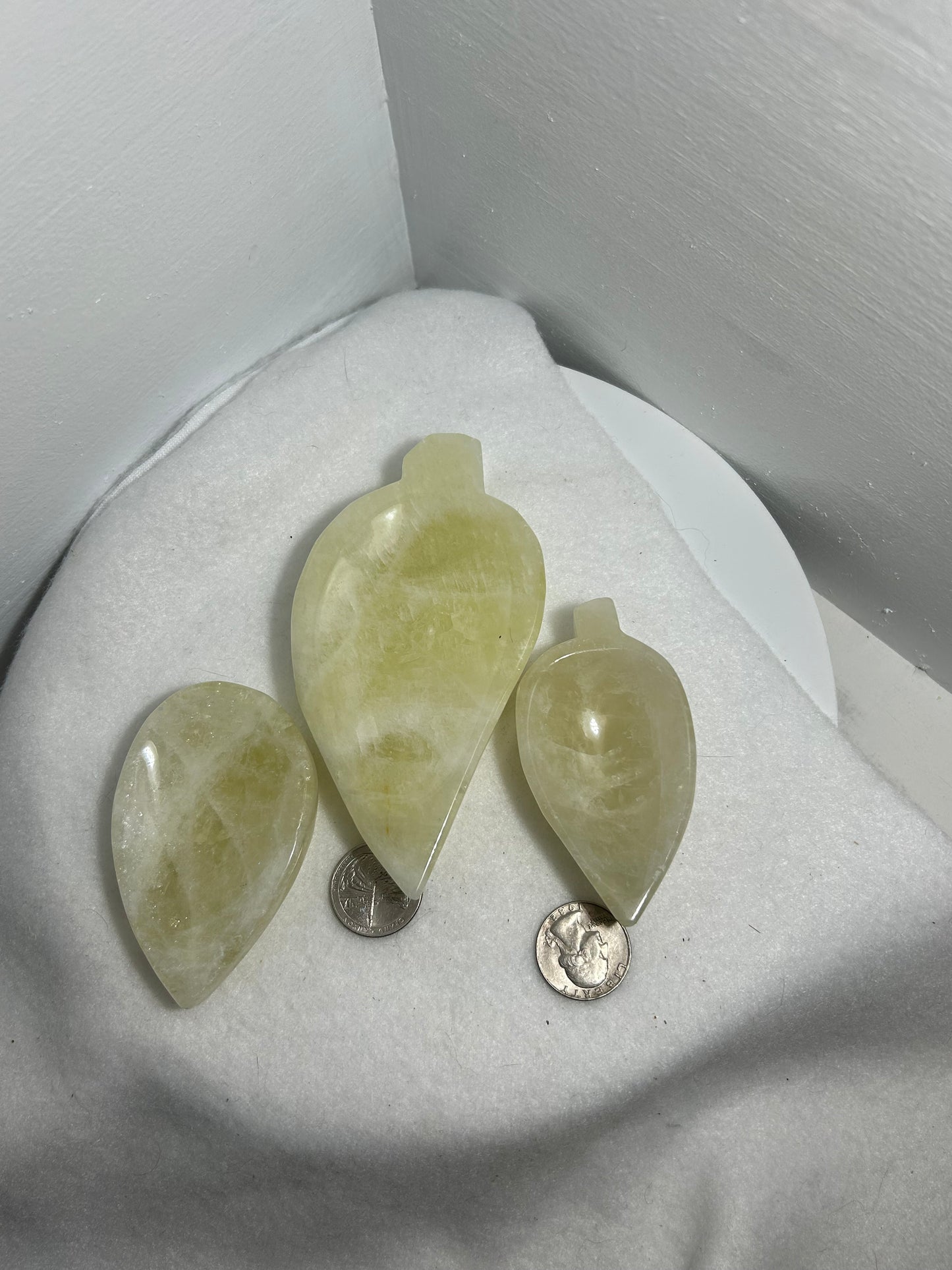 CITRINE BOWLS-abundance, prosperity, radiating warmth, joy, positivity