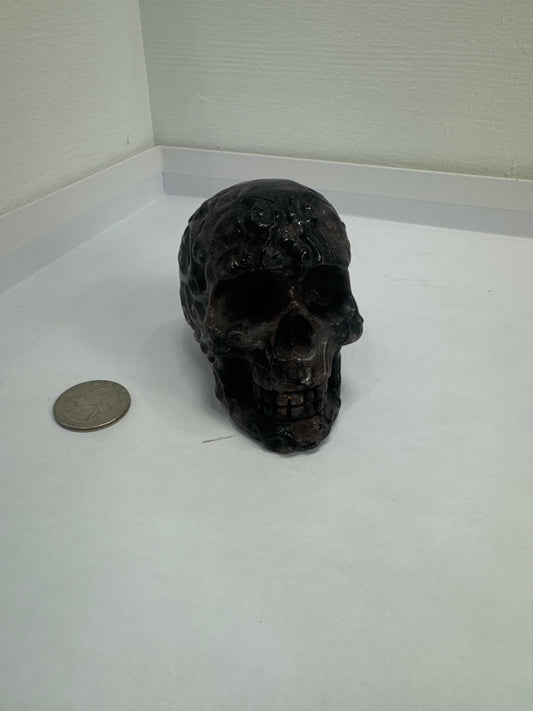 GARNETT SKULL-inner strength, resilience, passion for life.