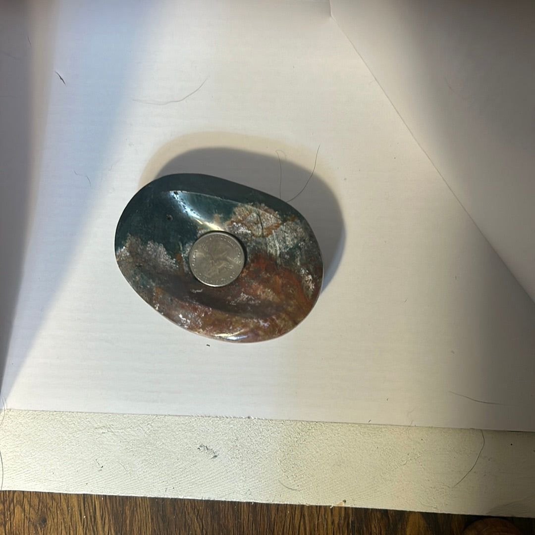 OCEAN JASPER BOWL -inner peace, emotional healing, spiritual renewal