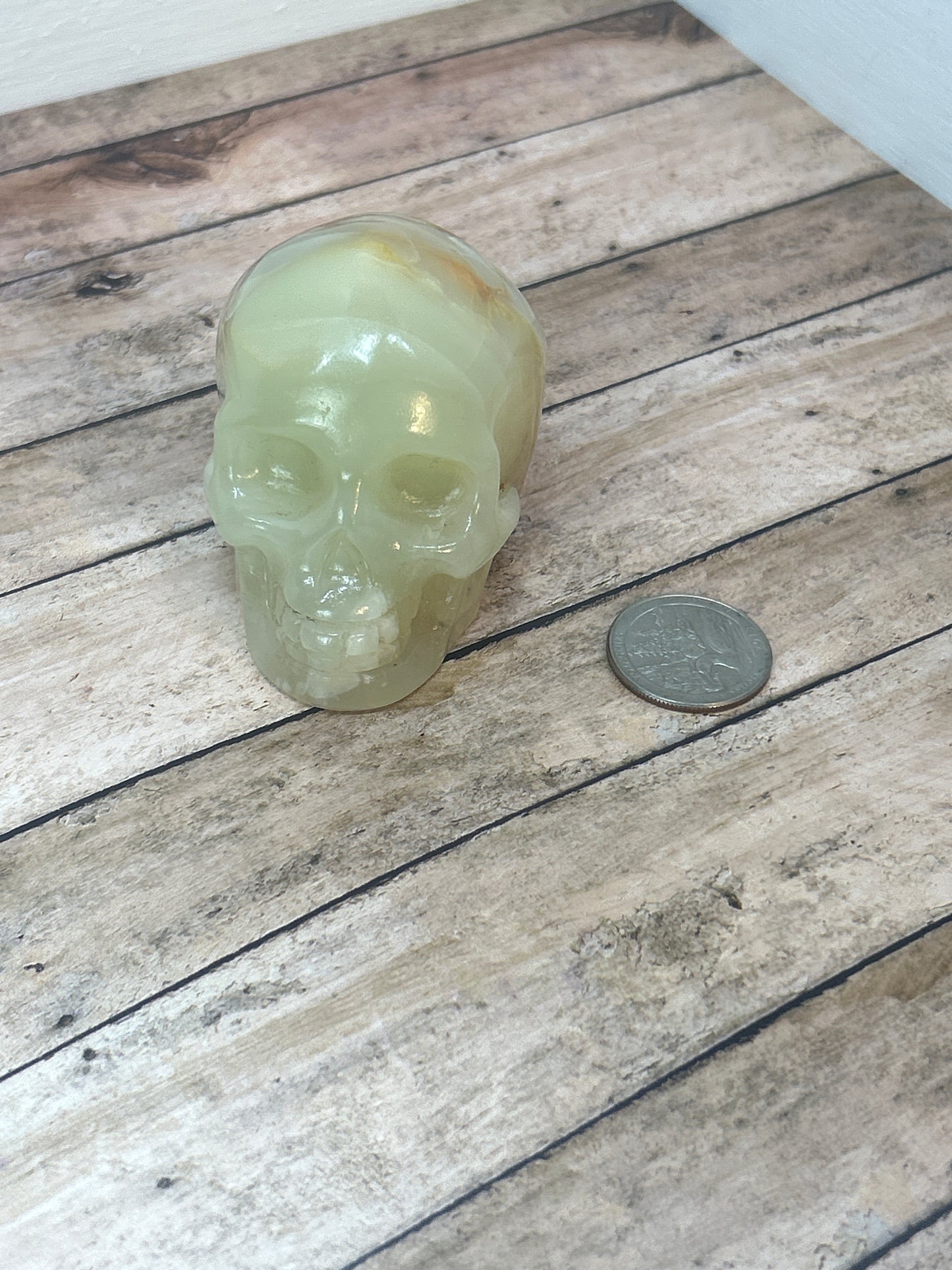 AFGHAN JADE SKULL-Harmony, Protection, Emotional Balance