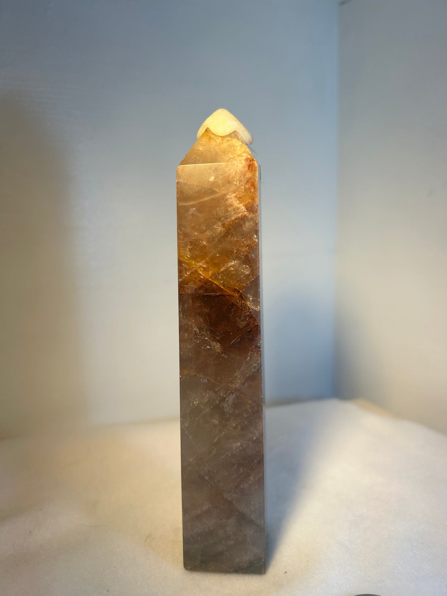 FIRE QUARTZ TOWER-passion, vitality, spiritual awakening