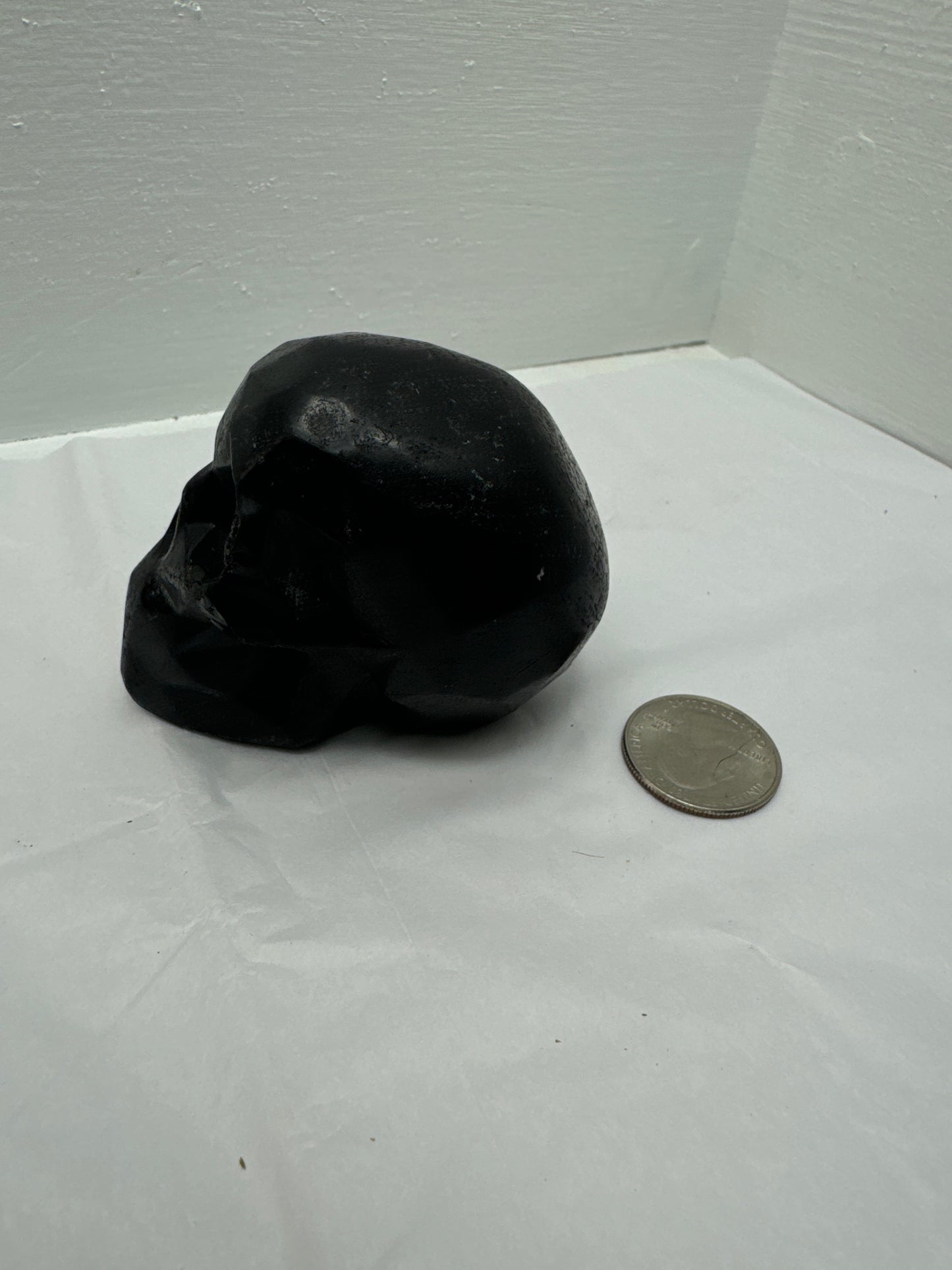 OBSIDIAN SKULL- growth, protection, transformation