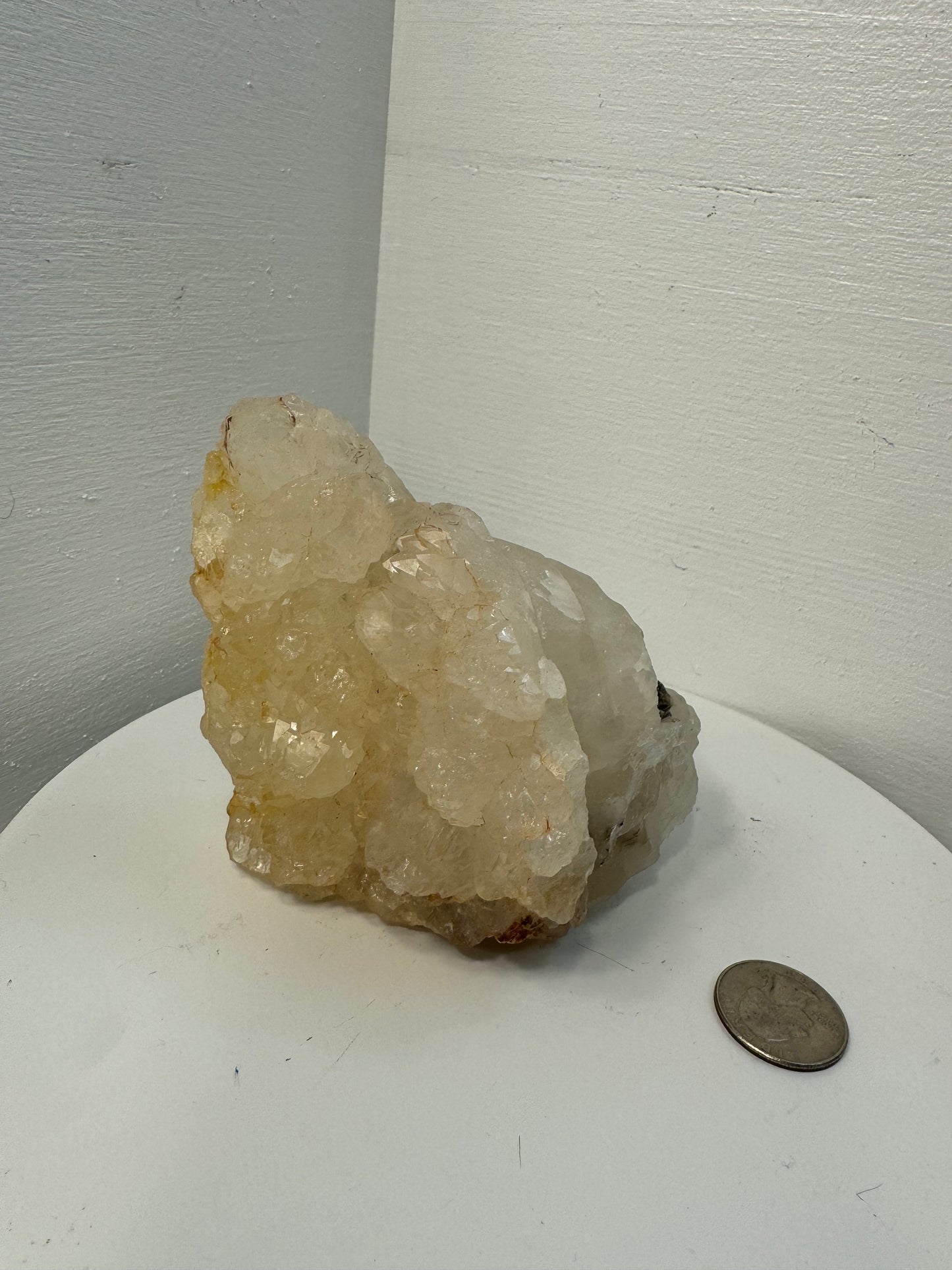 CLEAR QUARTZ CLUSTER SKULL -Clarity, Amplification, Spiritual Connection