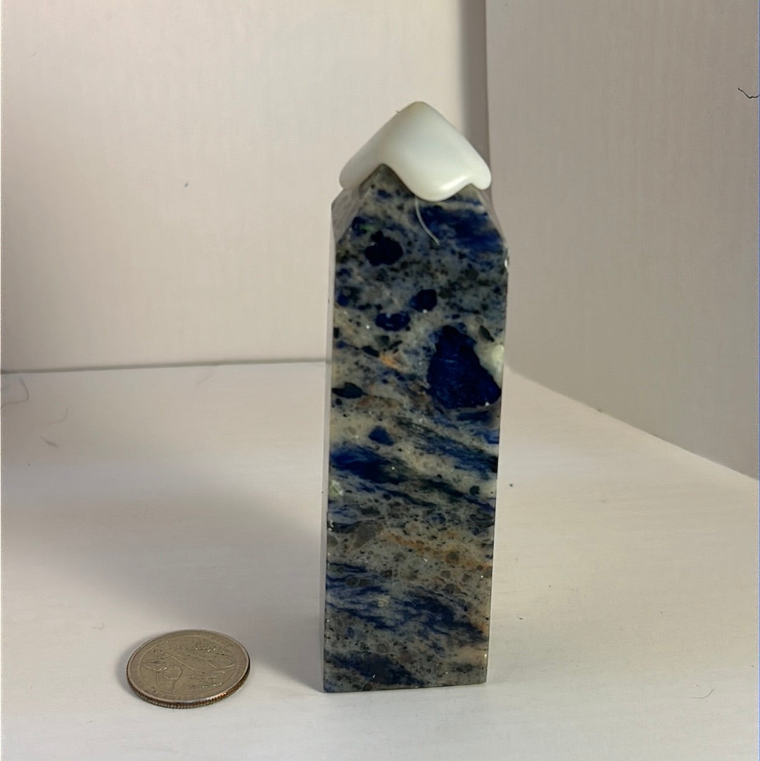 SODALITE TOWER-intuition, clarity, emotional harmony