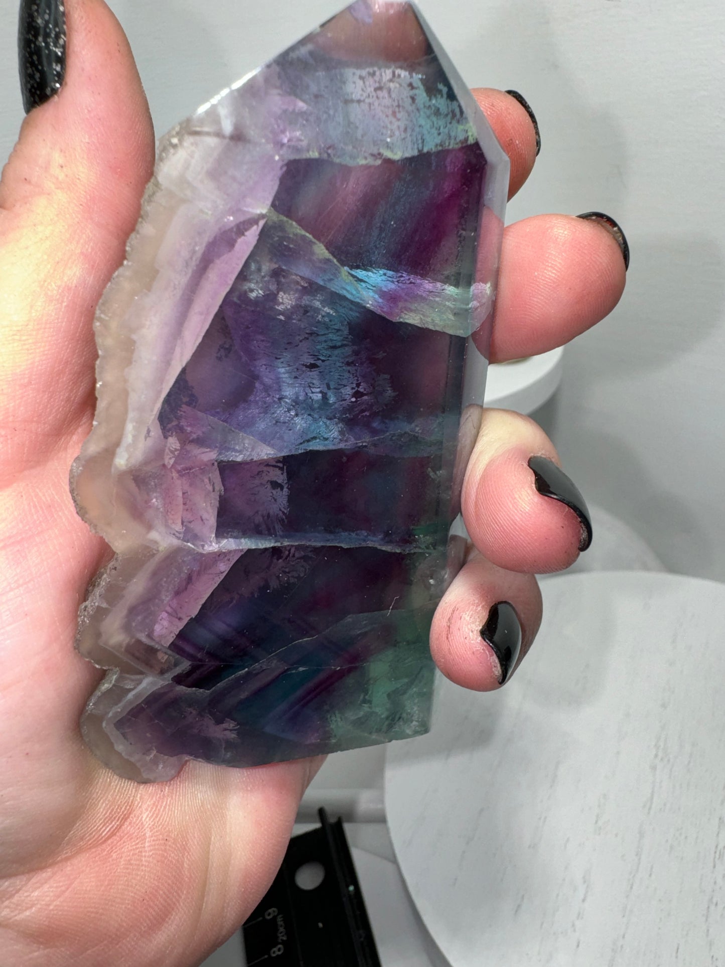 FLUORITE TOWER-clarity, focus, and spiritual expansion
