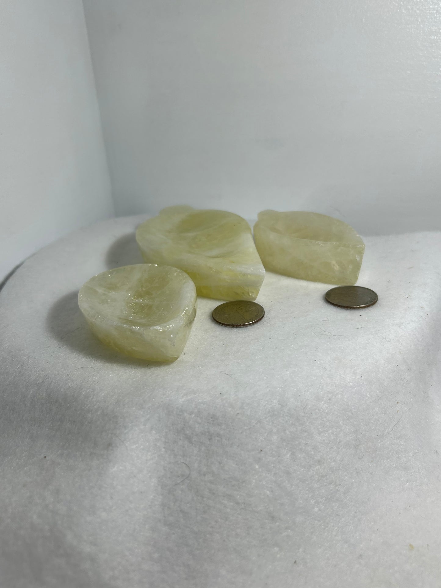 CITRINE BOWLS-abundance, prosperity, radiating warmth, joy, positivity