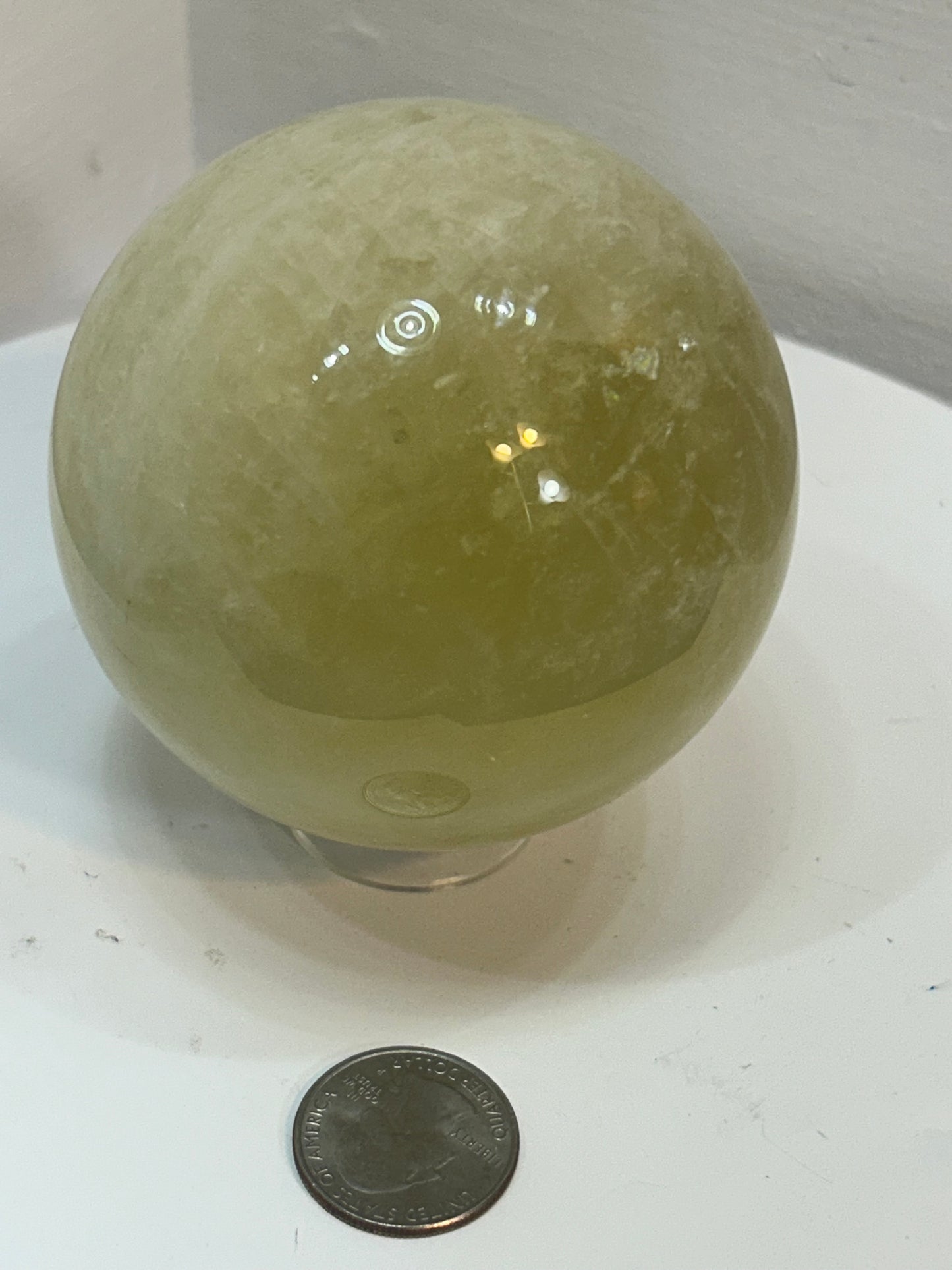 CITRINE spheres-abundance, prosperity, radiating warmth, joy, positivity