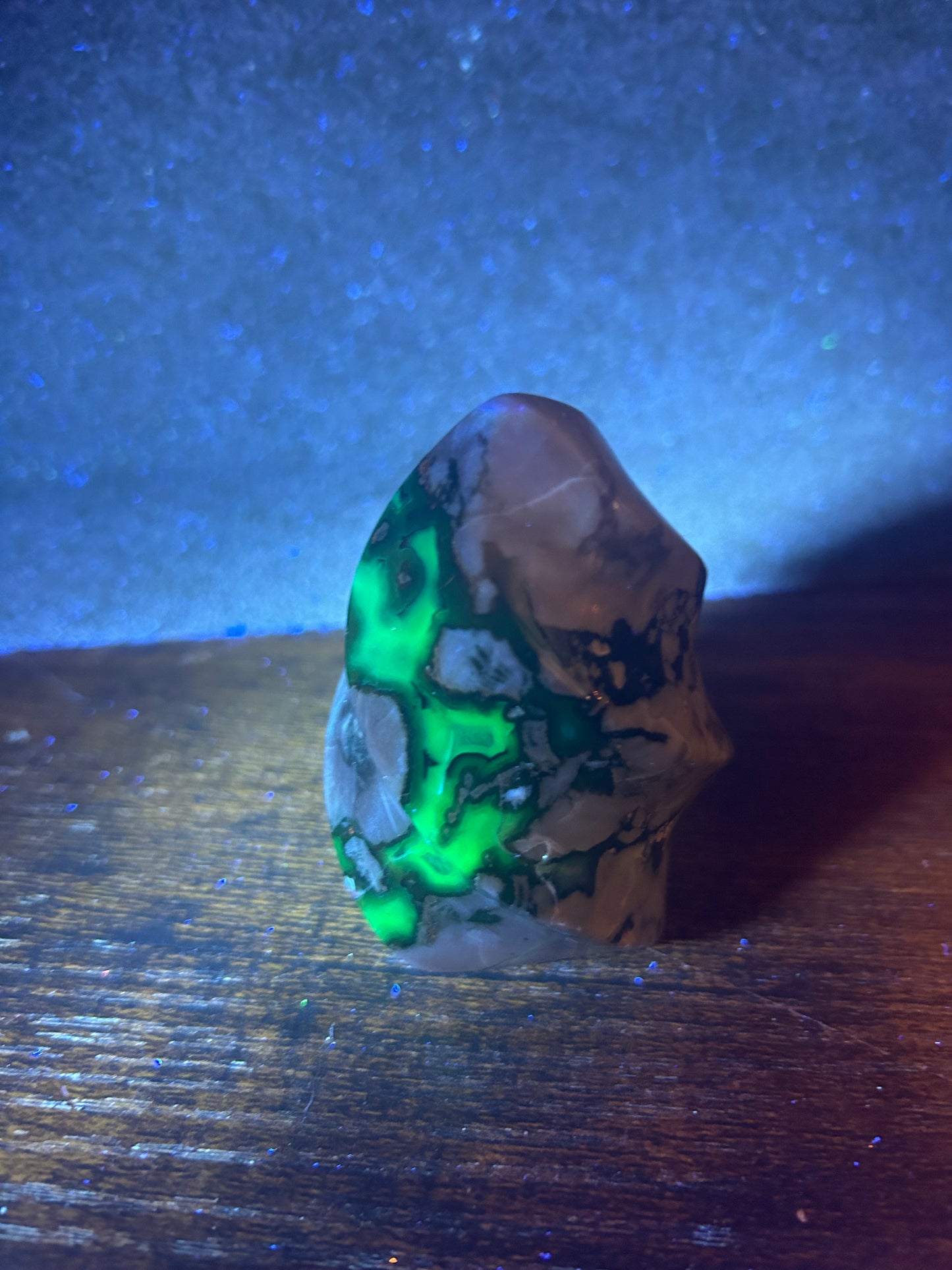 Volcano agate flame